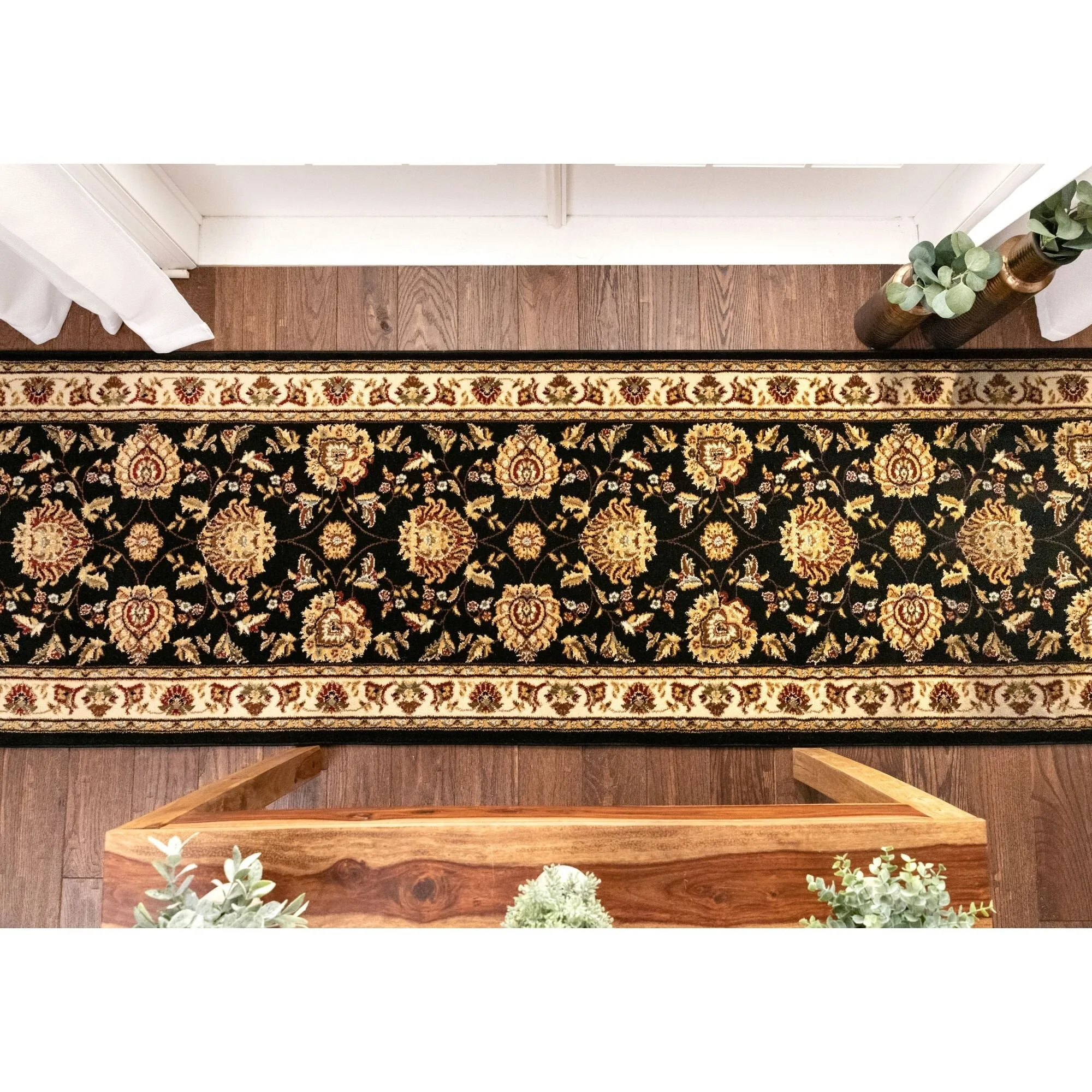 Custom Size Runner Timeless Abbasi Traditional Stair Rug