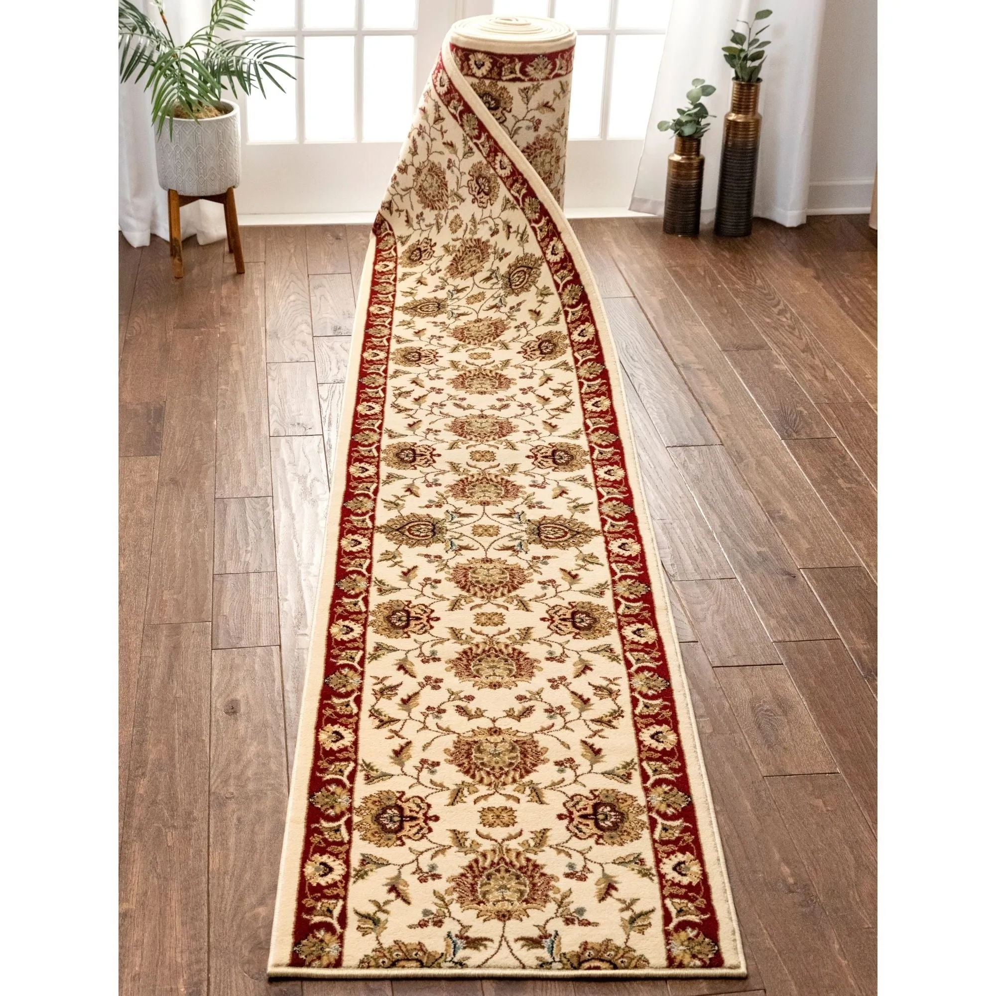 Custom Size Runner Timeless Abbasi Traditional Stair Rug