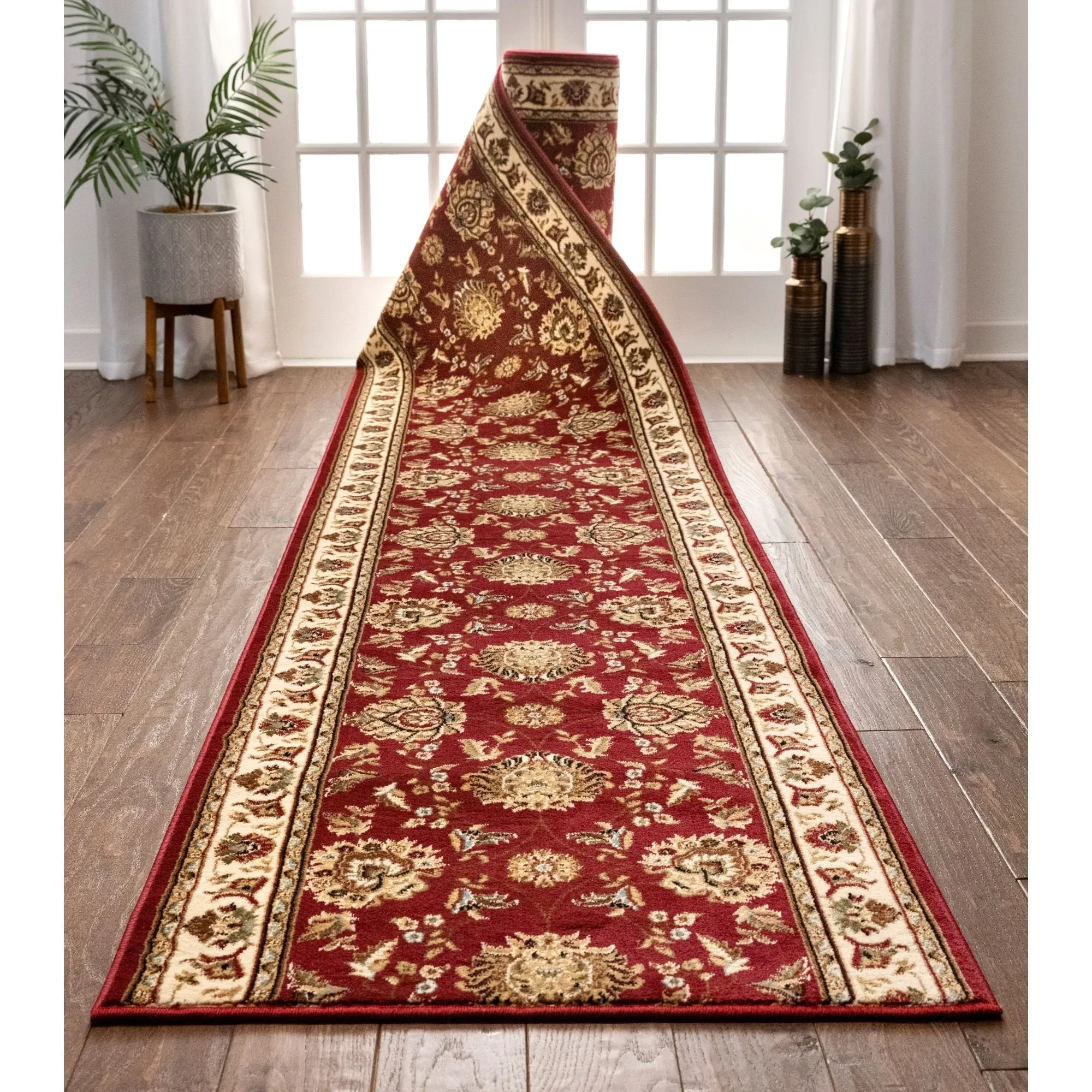 Custom Size Runner Timeless Abbasi Traditional Stair Rug