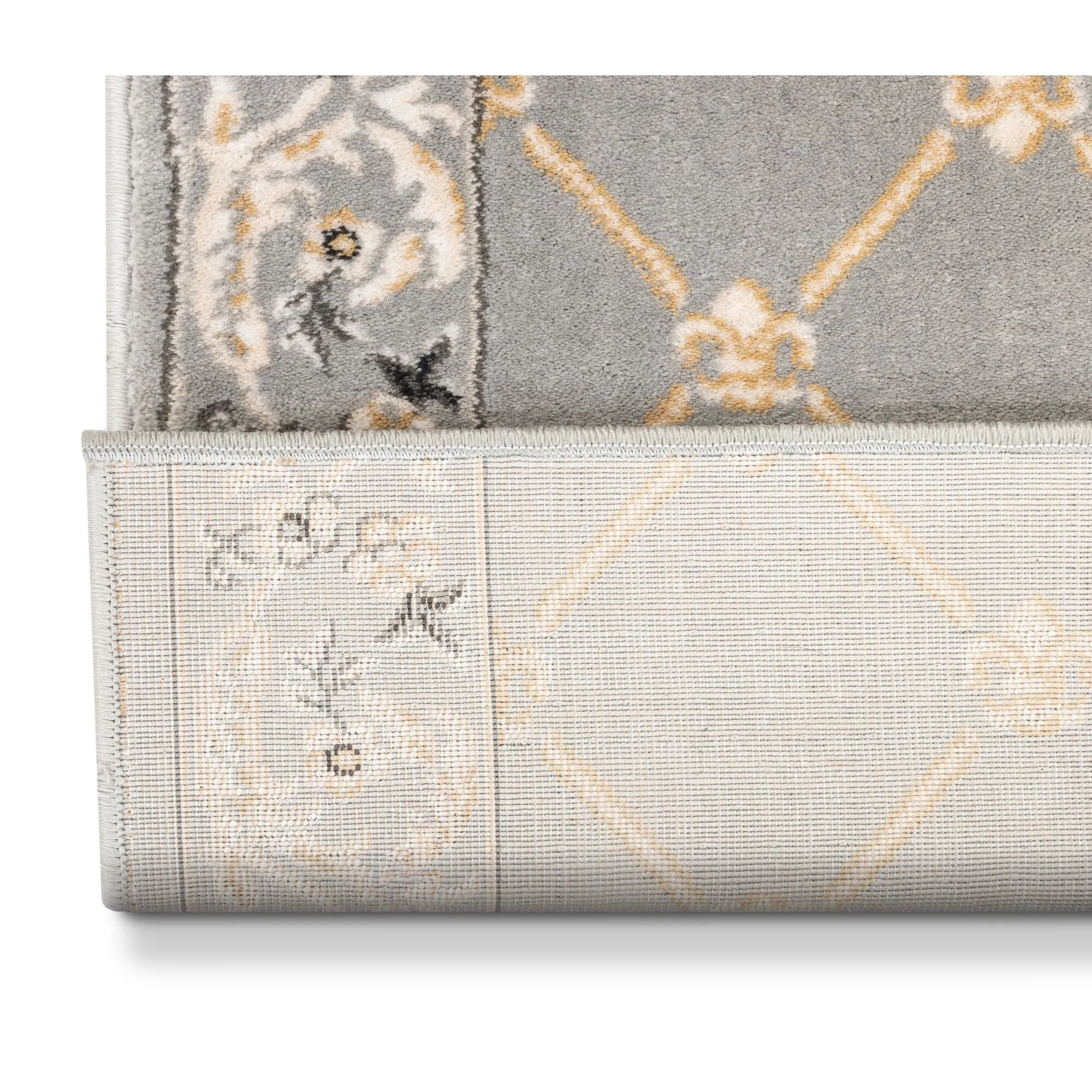 Custom Size Runner Timeless Fleur De Lis Traditional Stair Rug