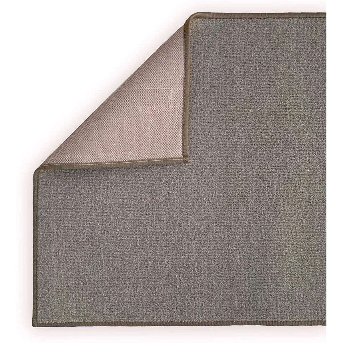 Custom Size Solid Design 26 Inch Wide Non-Slip Stair Runner Rug