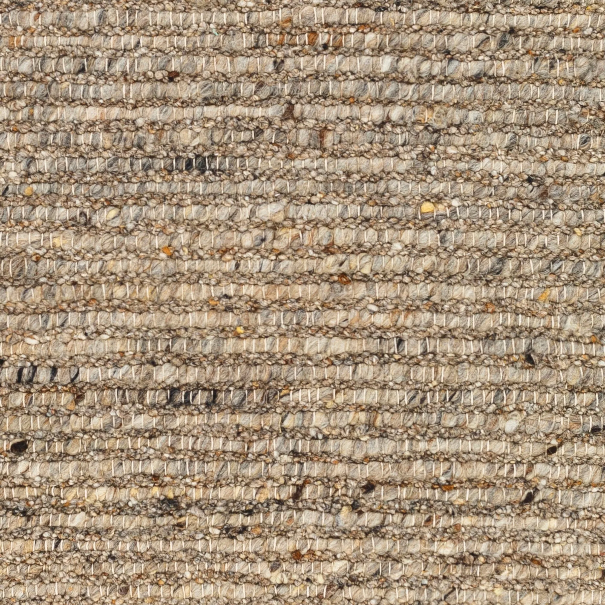 Dawley Handmade Solid Neutral Wool Area Rug