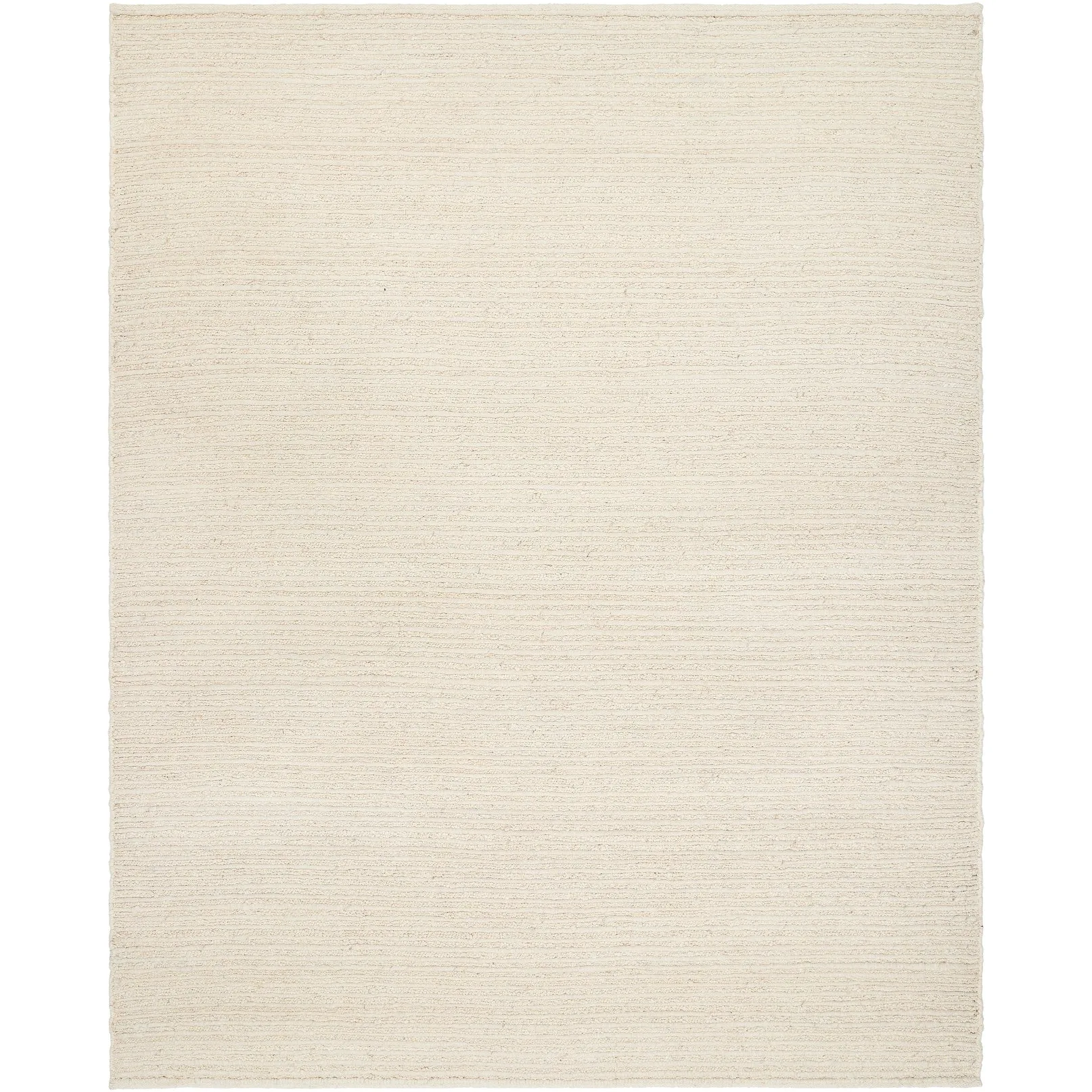 Dawley Handmade Solid Neutral Wool Area Rug