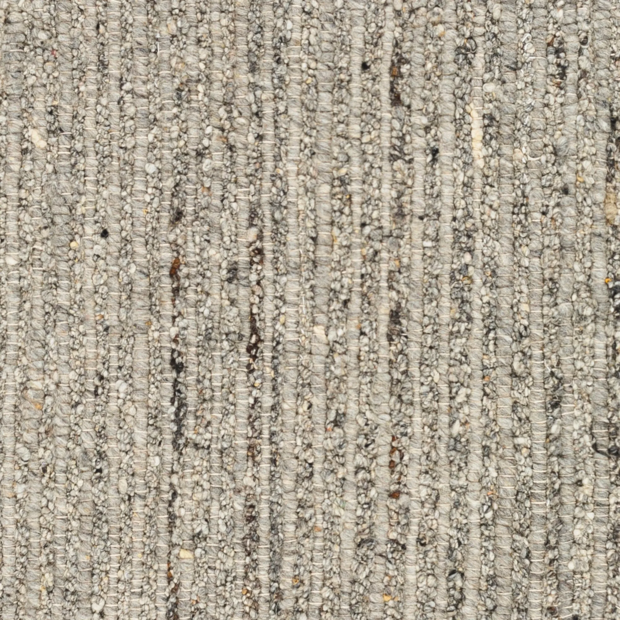 Dawley Handmade Solid Neutral Wool Area Rug