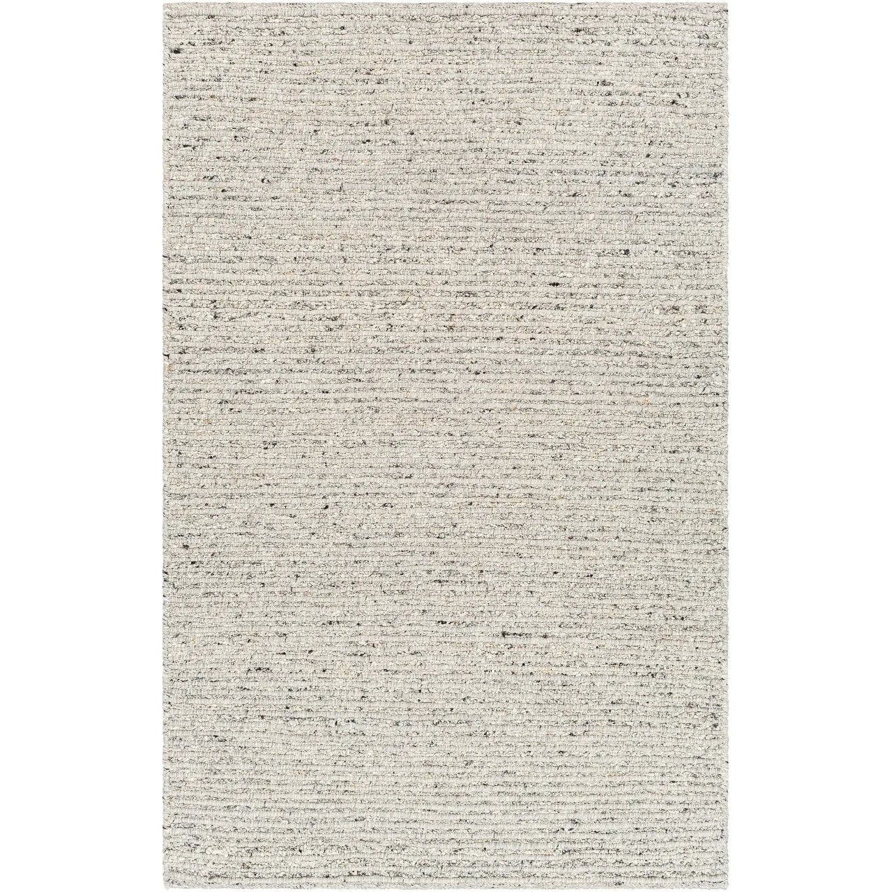 Dawley Handmade Solid Neutral Wool Area Rug