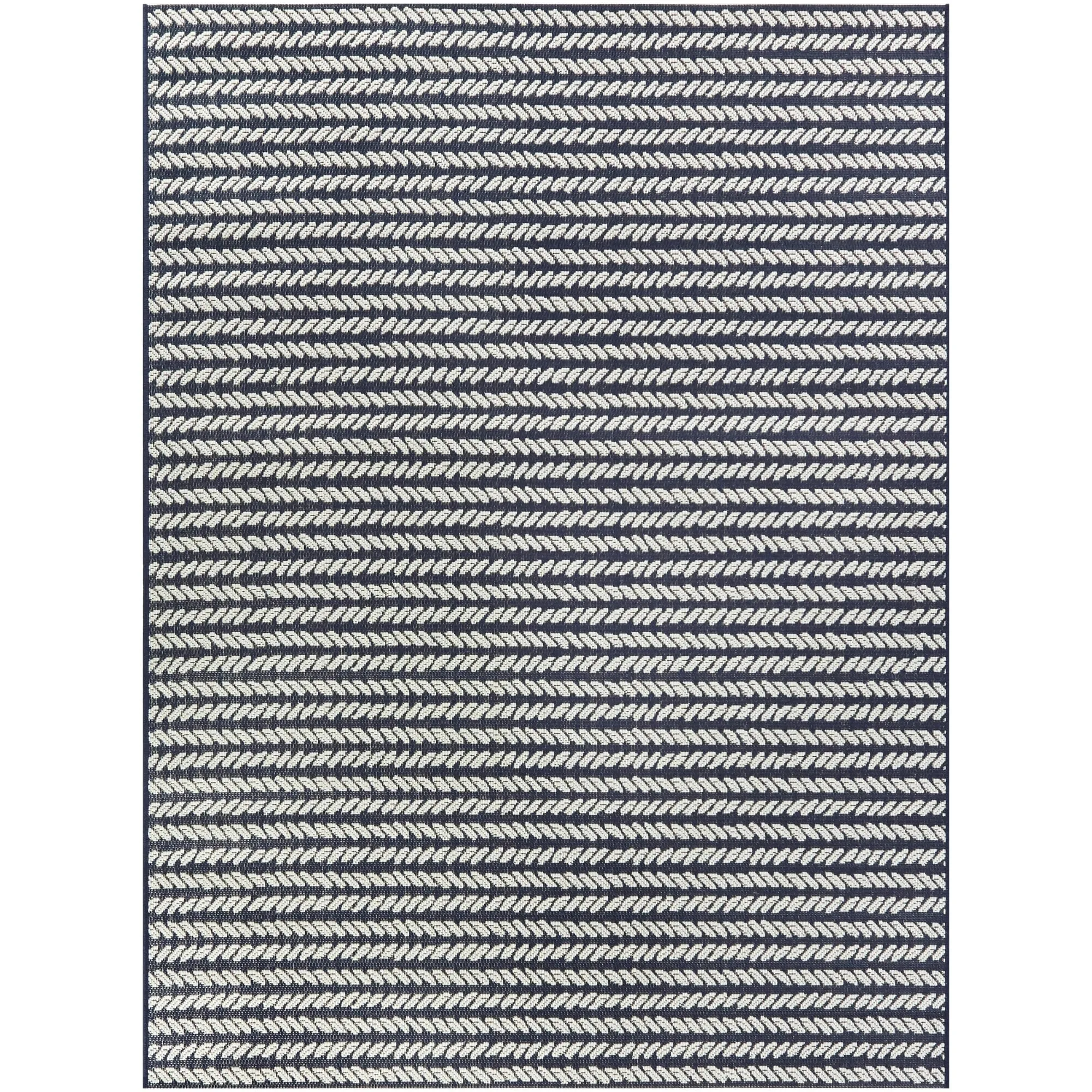 Dean Nautical Stripe Indoor/Outdoor Area Rug