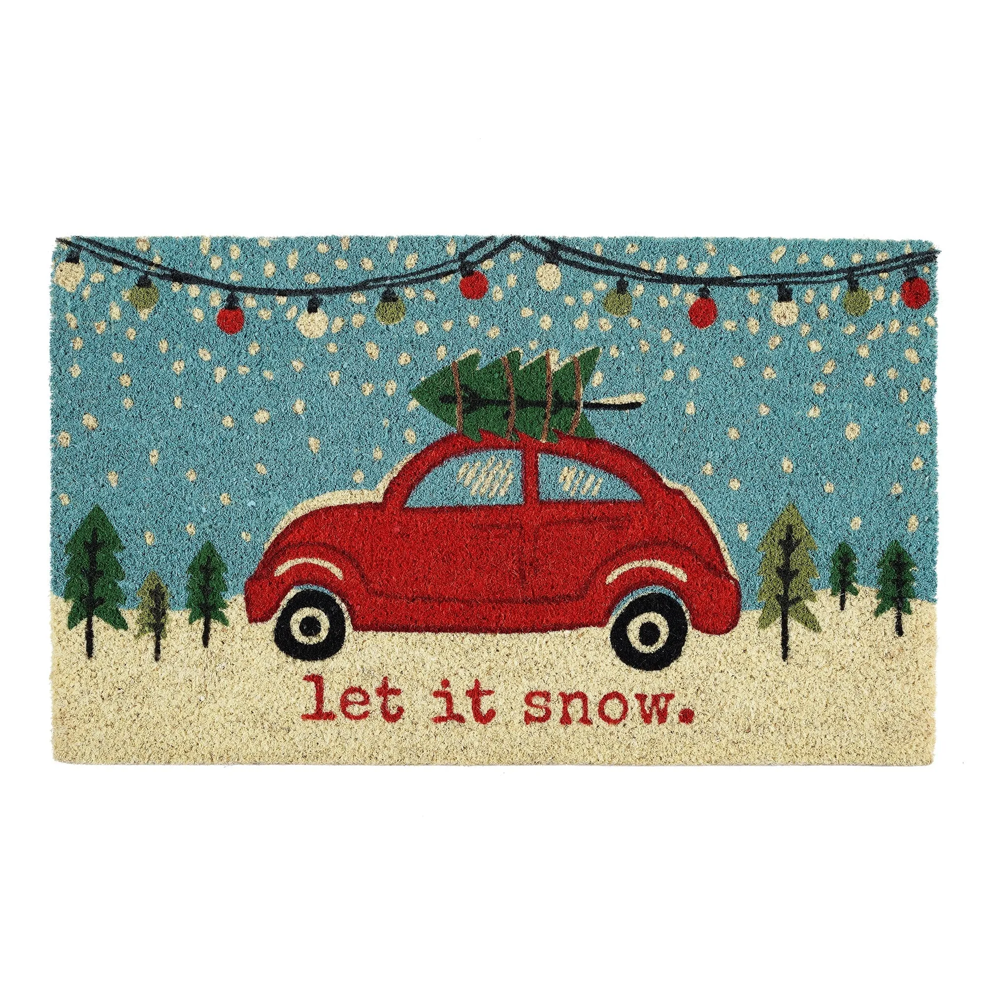 DII Christmas Holiday Doormat