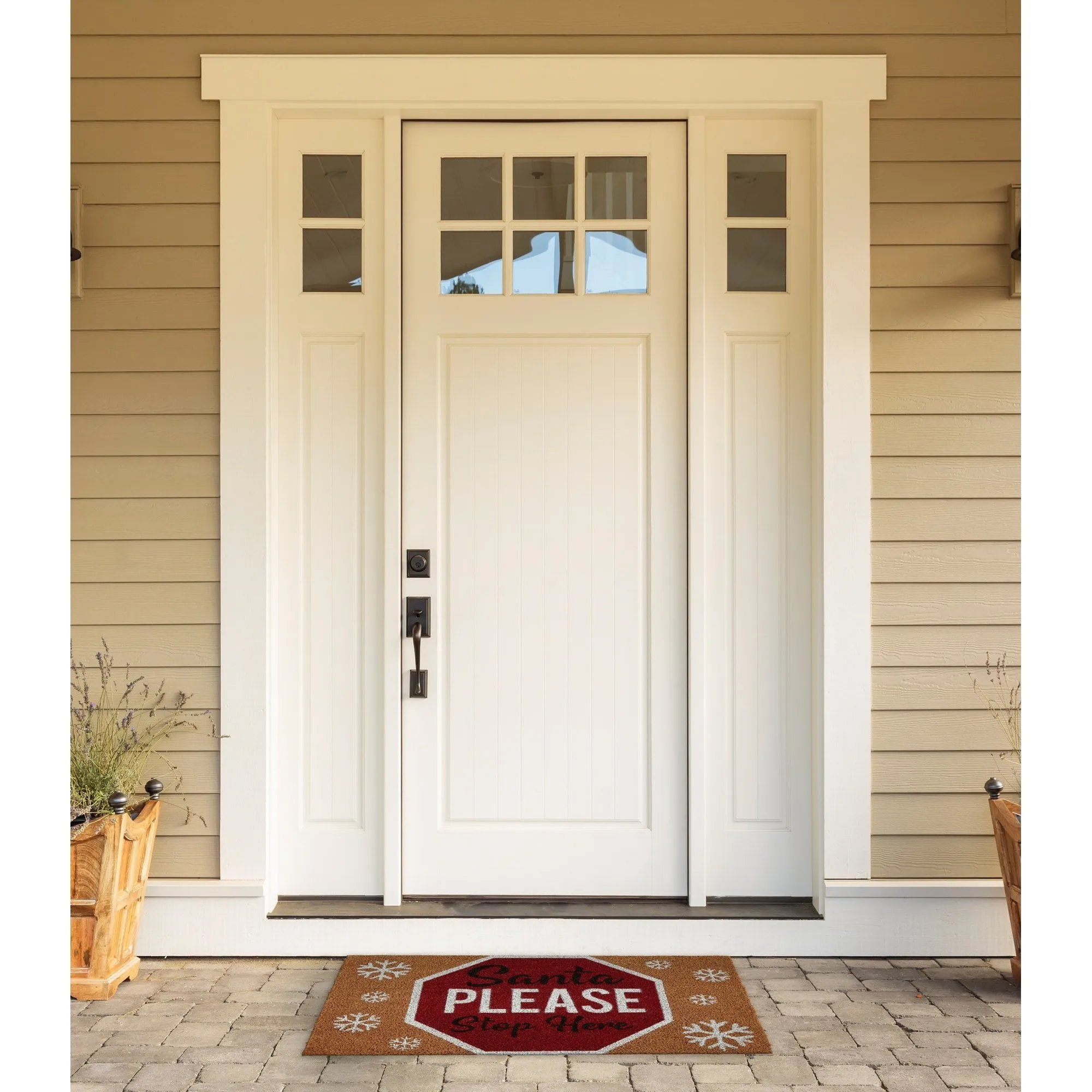DII Christmas Holiday Doormat