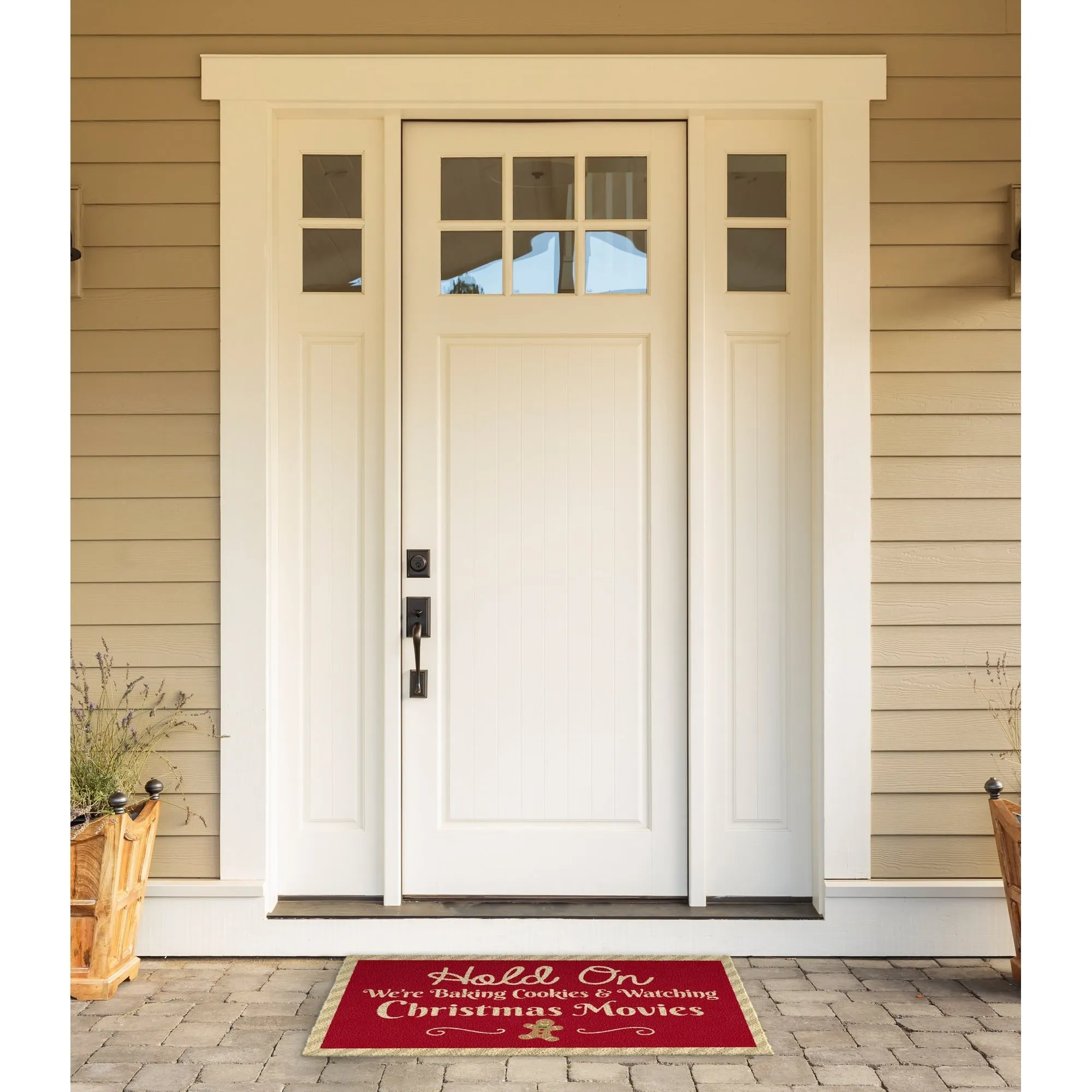 DII Christmas Holiday Doormat