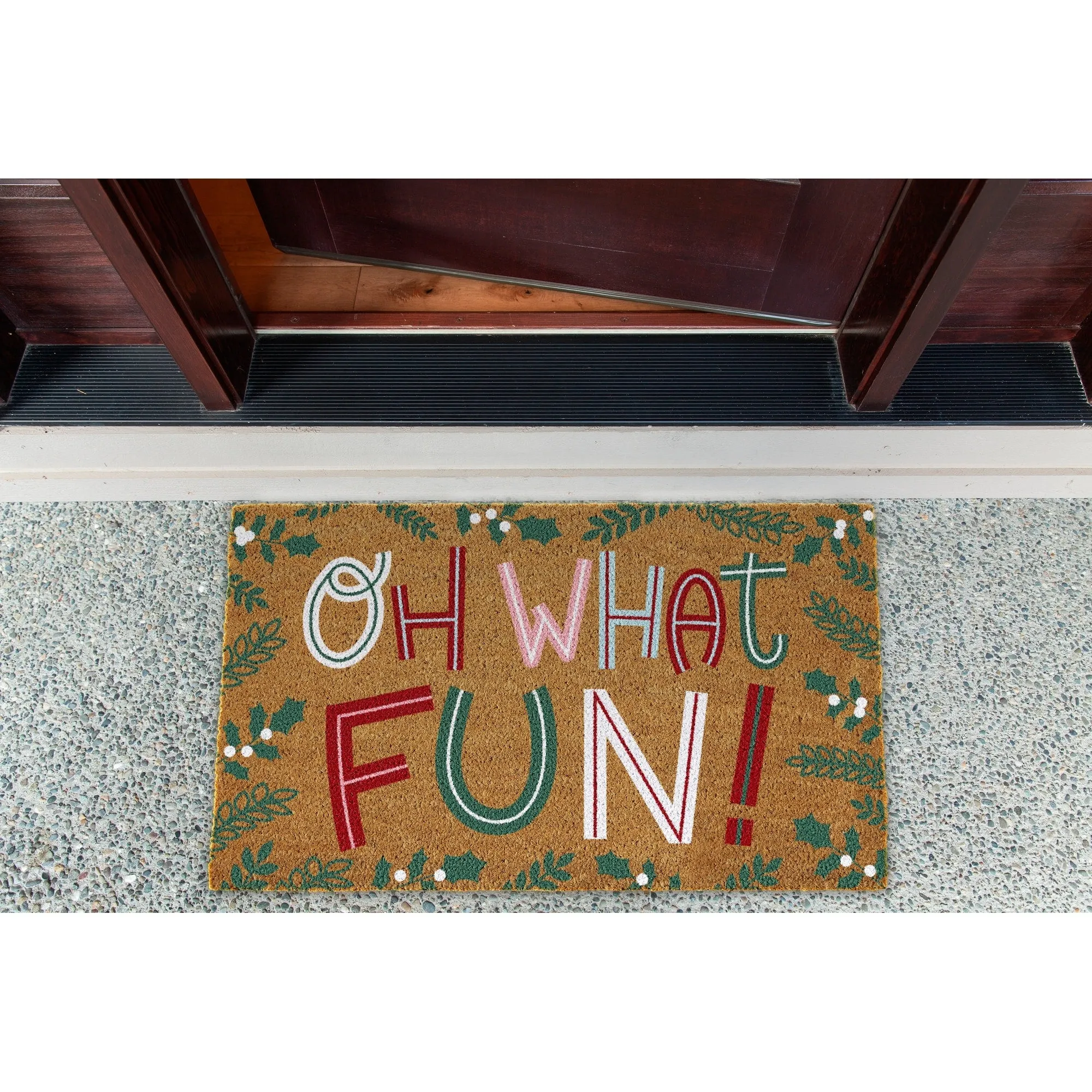 DII Christmas Holiday Doormat