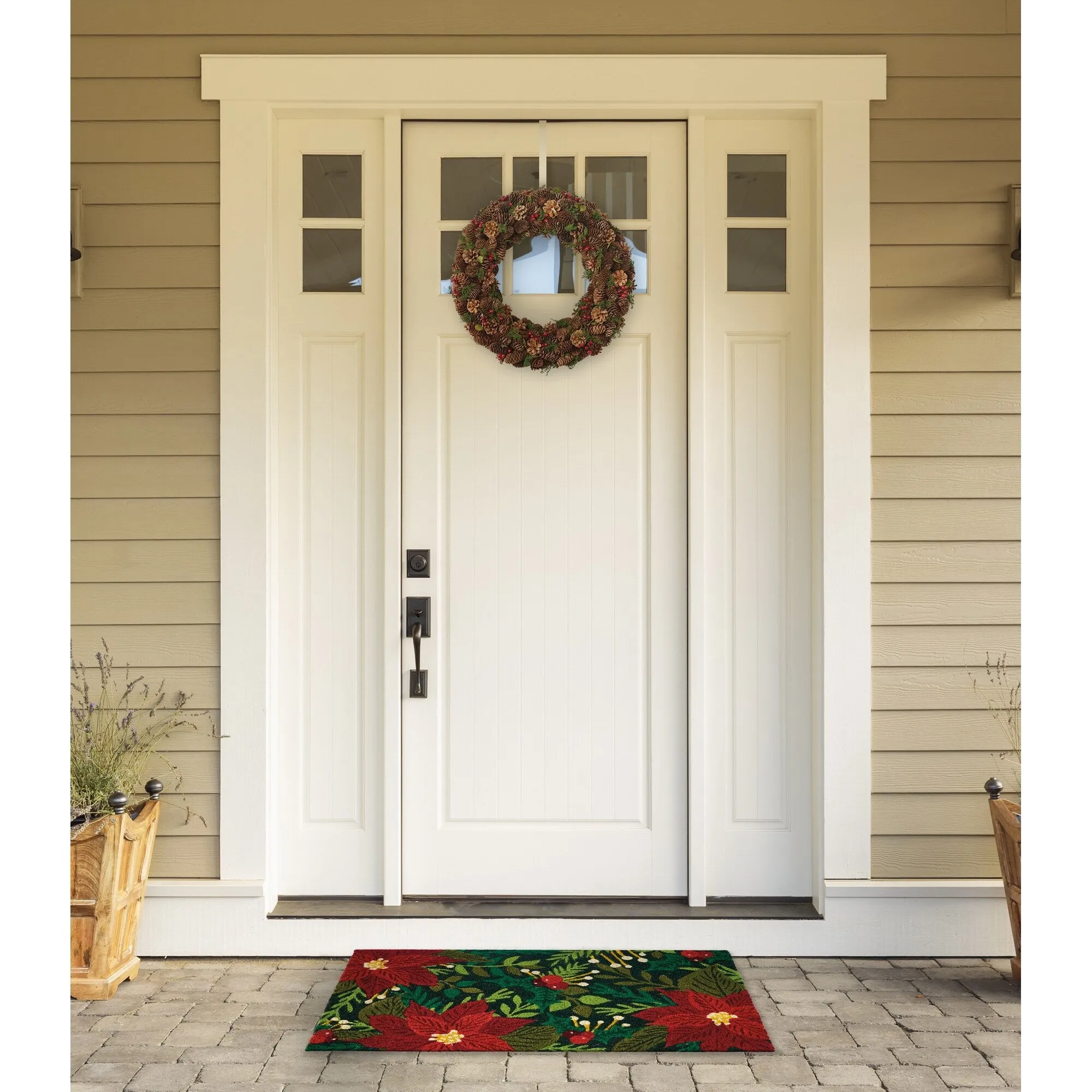 DII Christmas Holiday Doormat