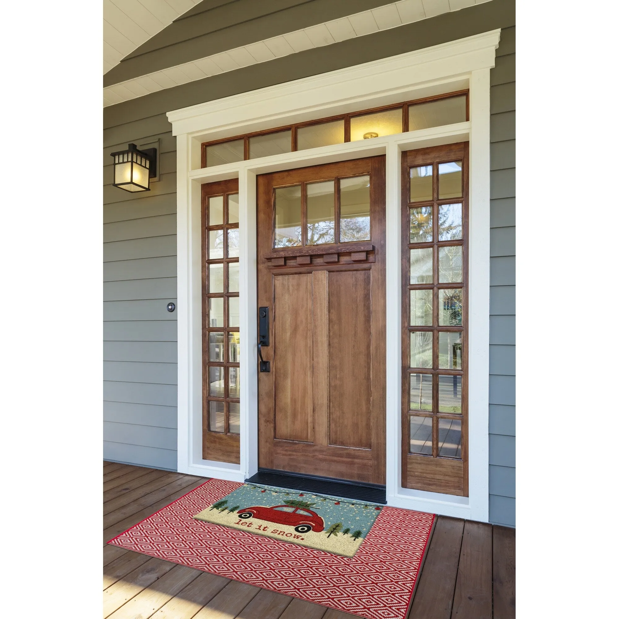 DII Christmas Holiday Doormat