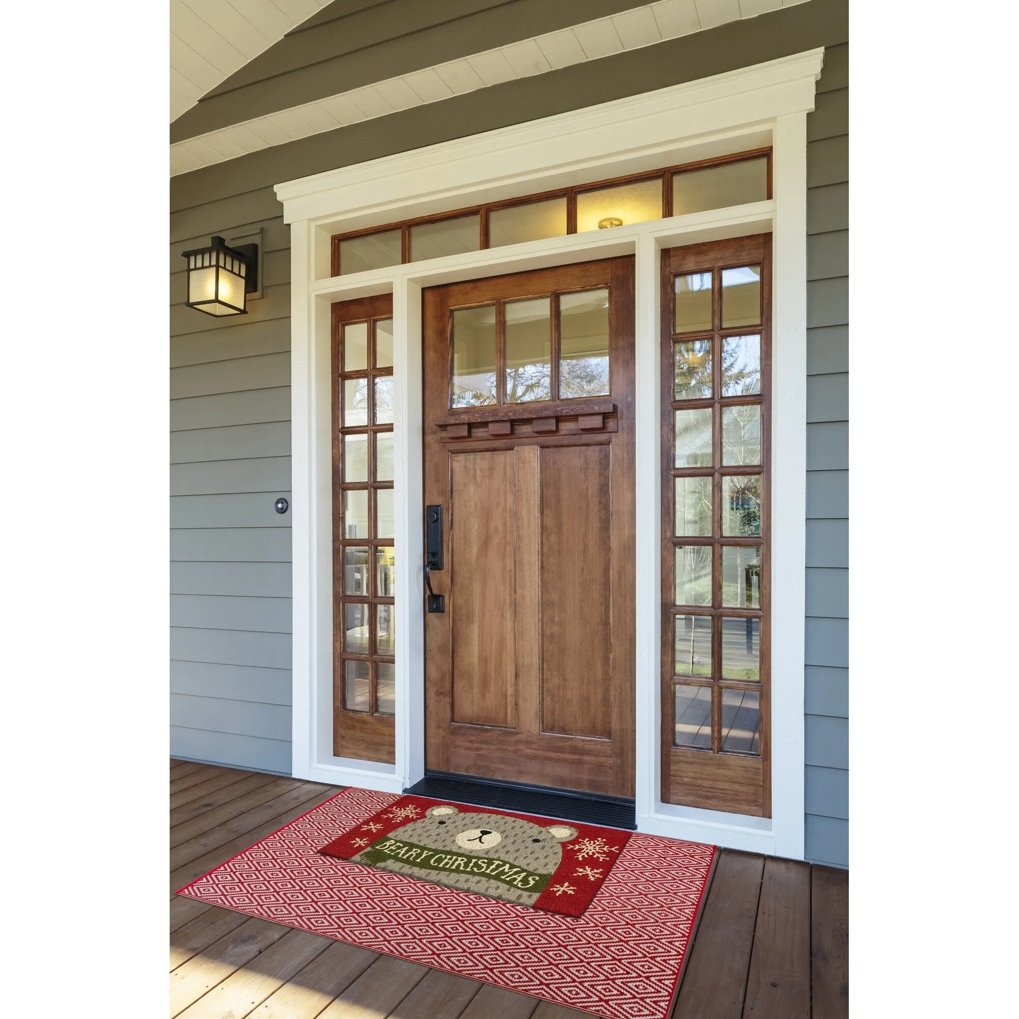 DII Christmas Holiday Doormat