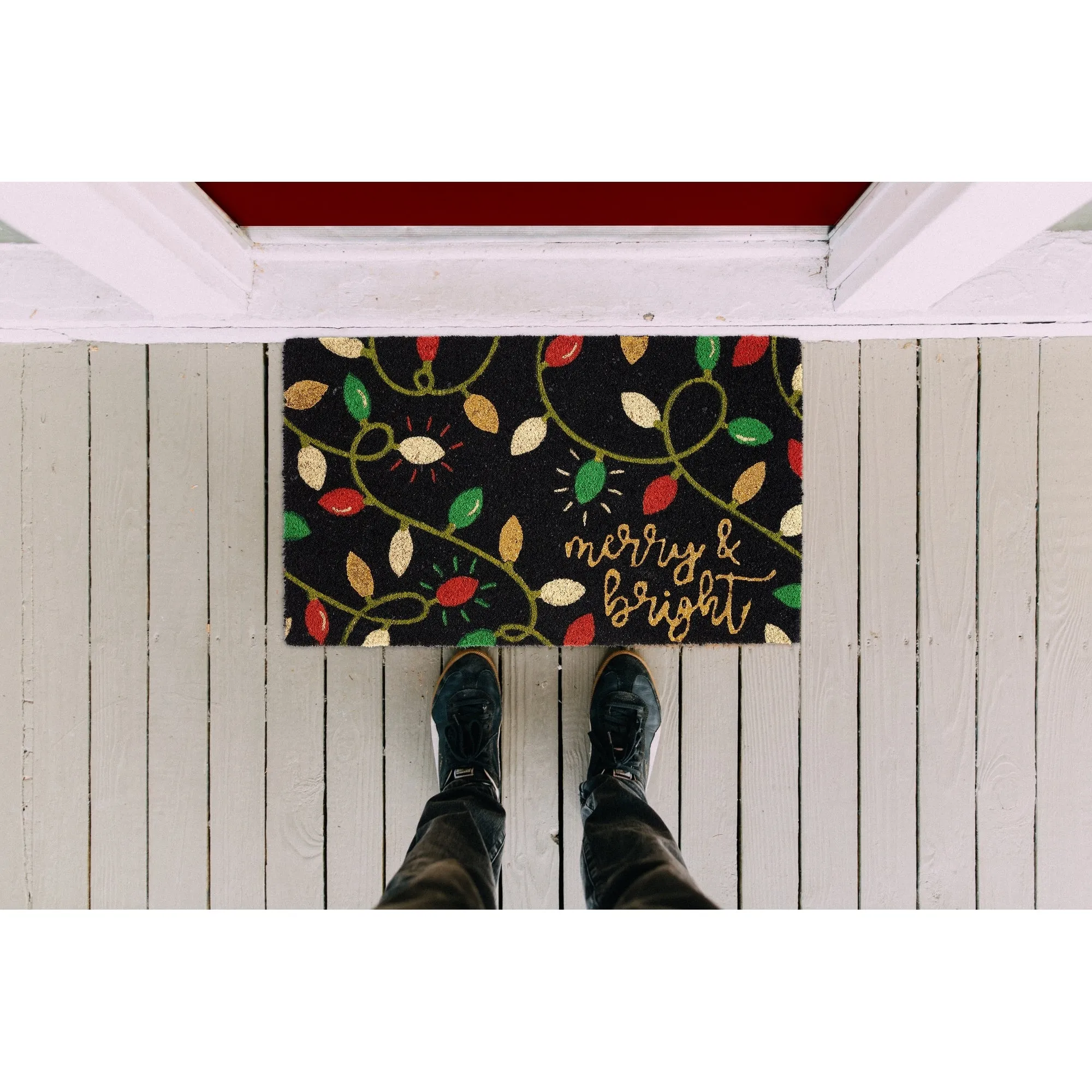 DII Christmas Holiday Doormat