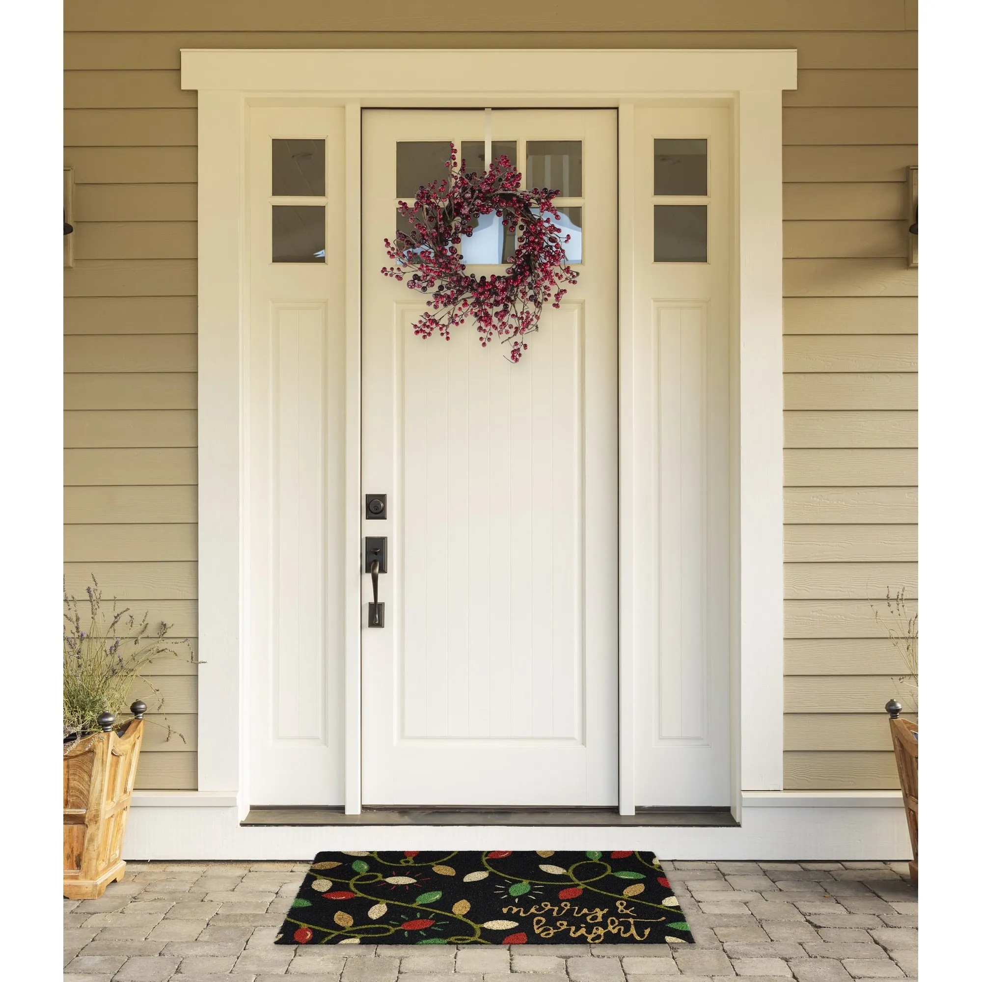 DII Christmas Holiday Doormat