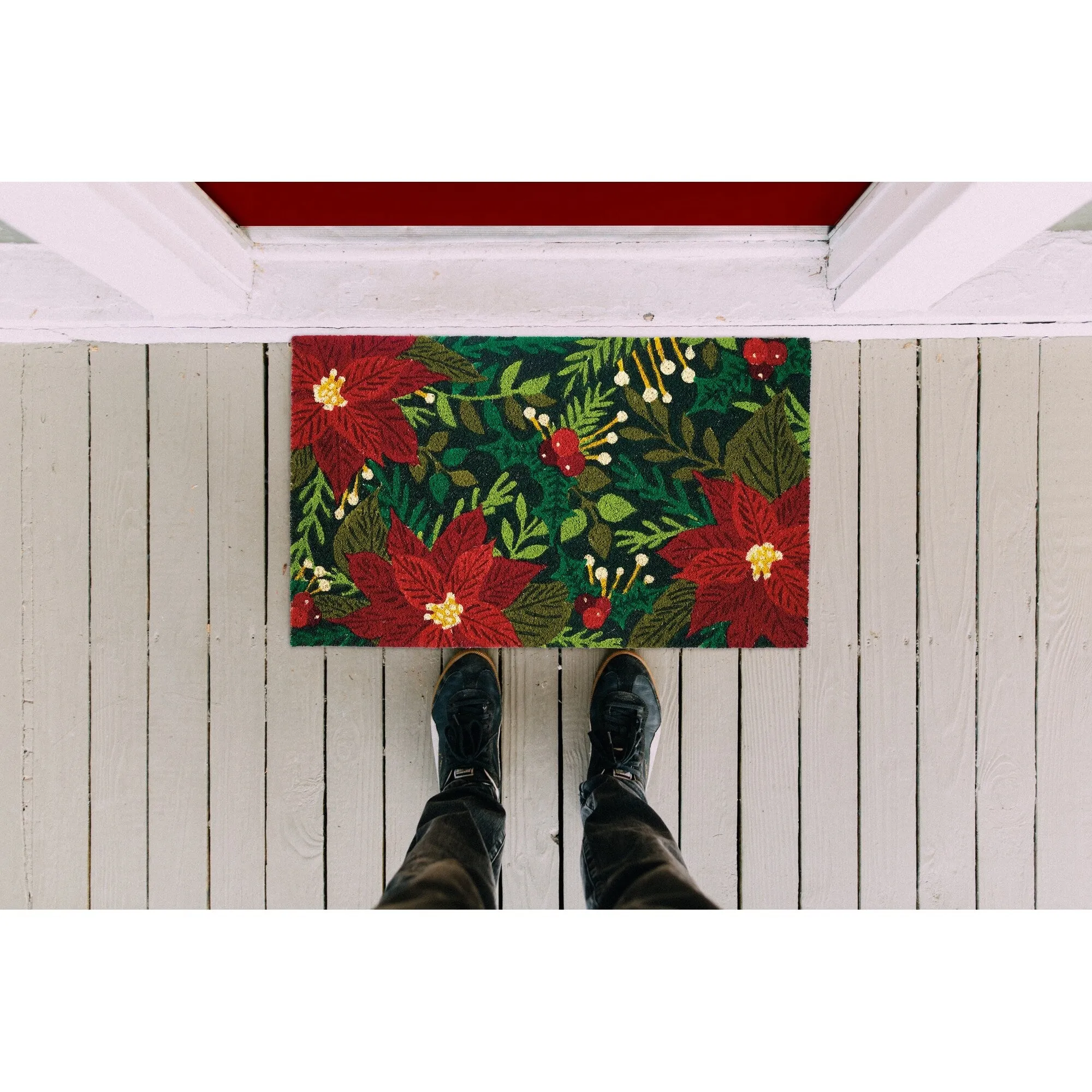 DII Christmas Holiday Doormat