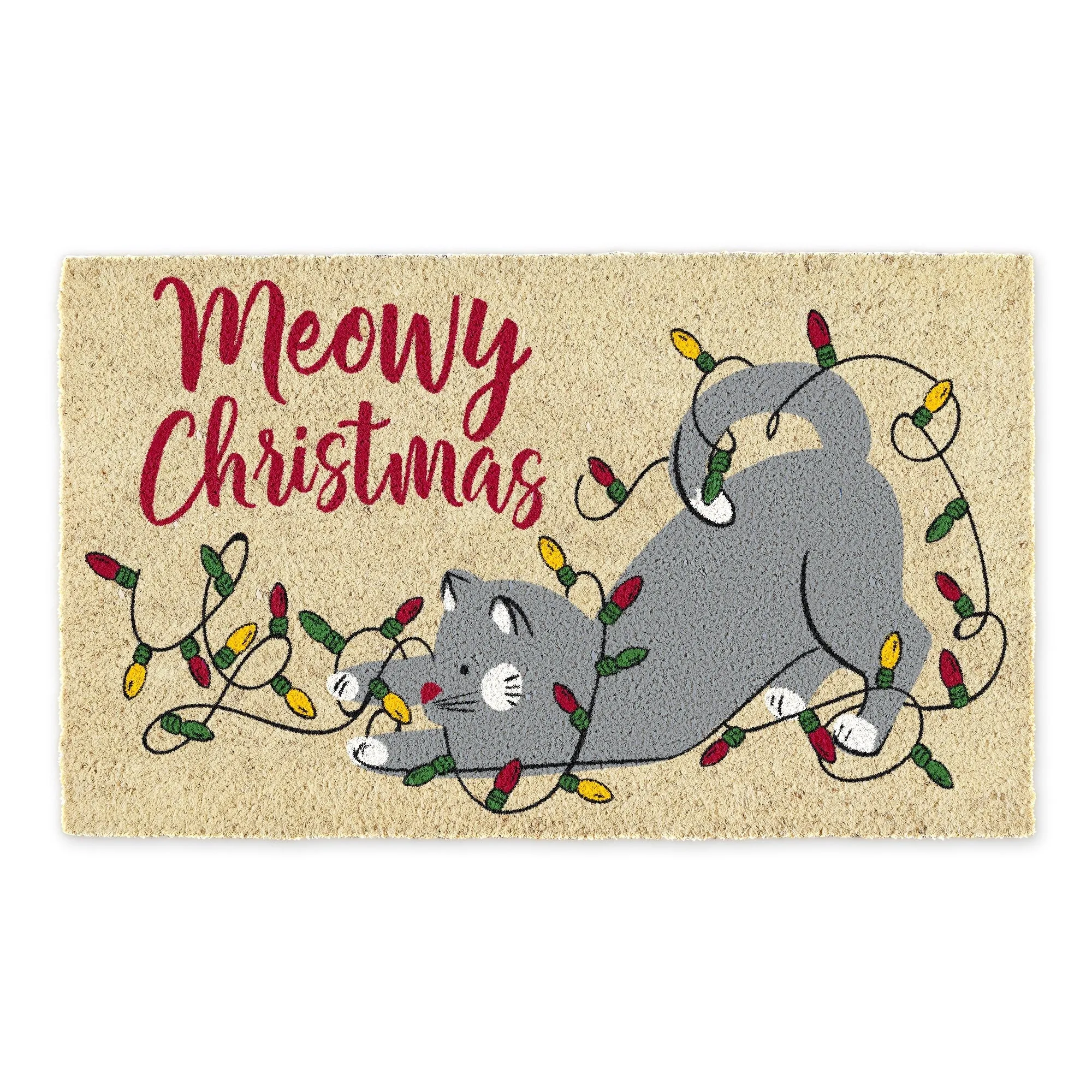 DII Christmas Holiday Doormat