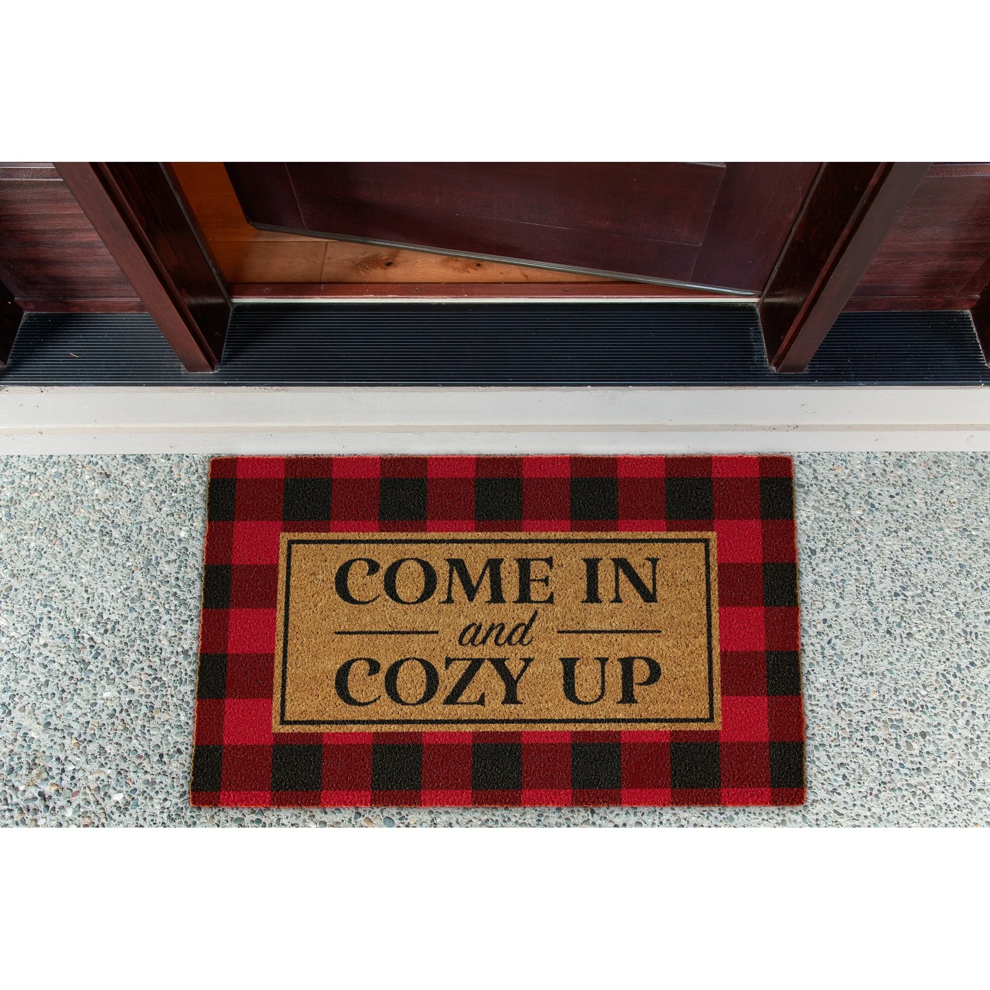 DII Christmas Holiday Doormat