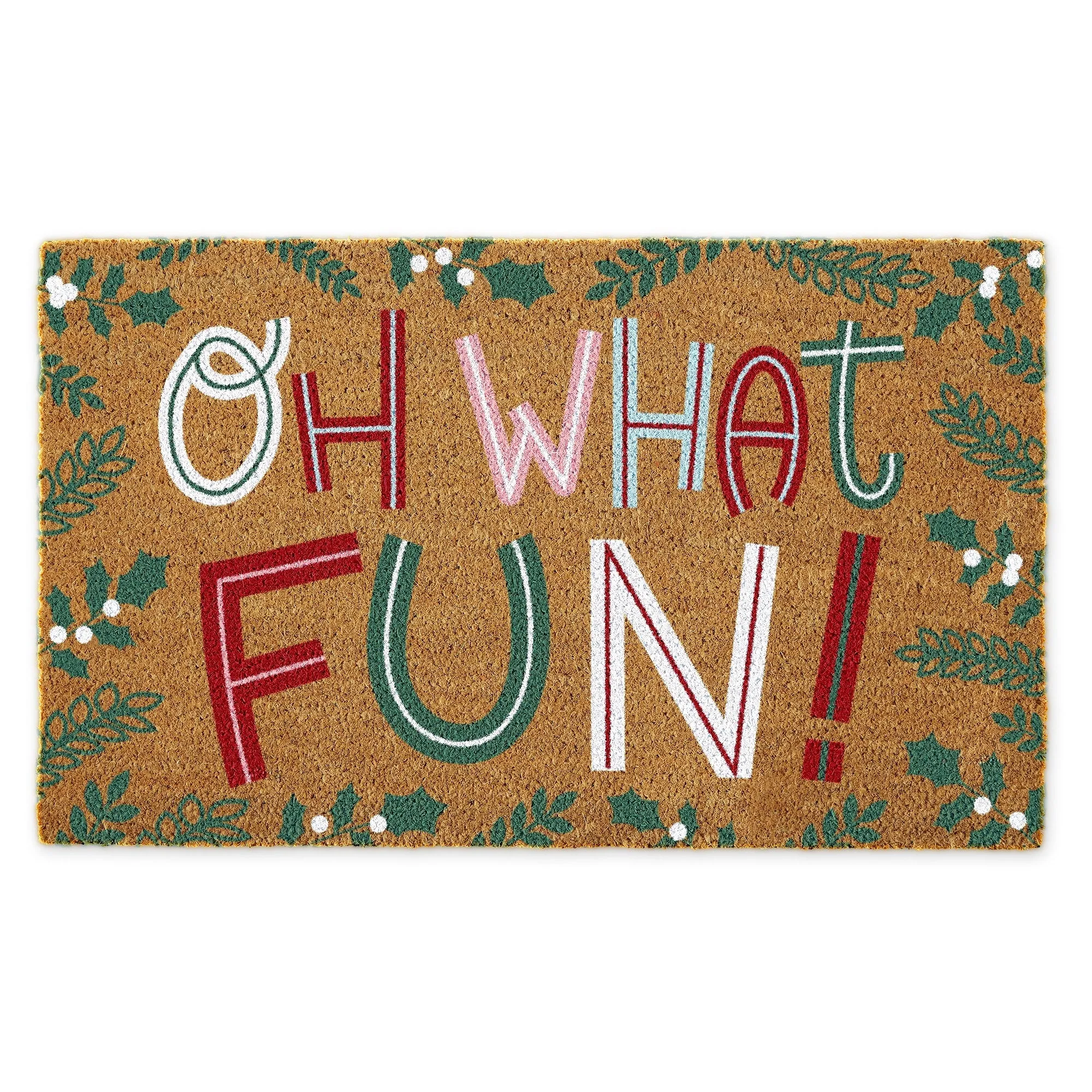 DII Christmas Holiday Doormat