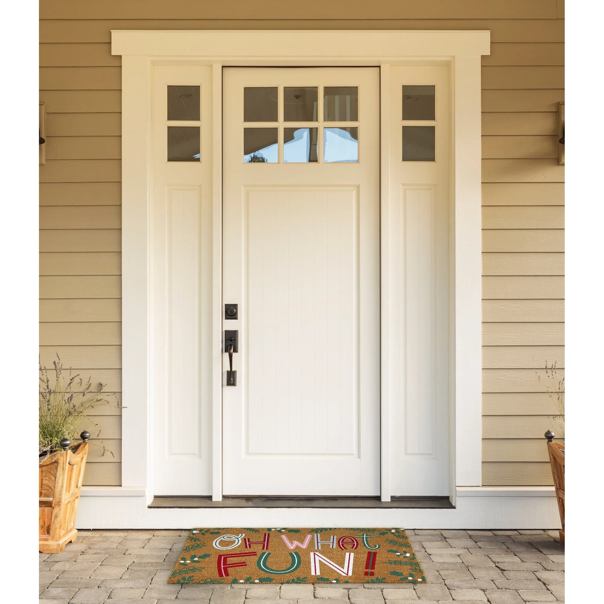 DII Christmas Holiday Doormat