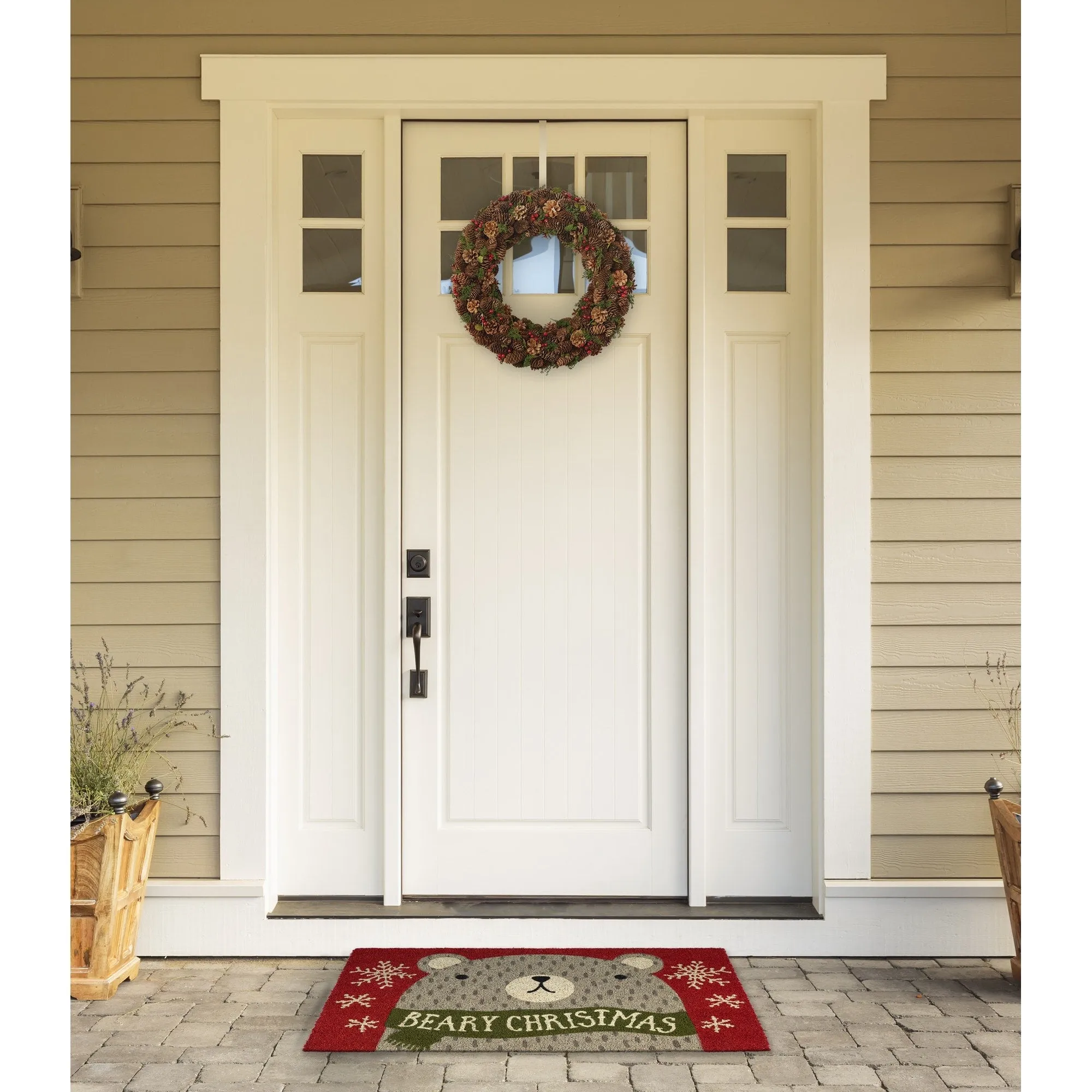 DII Christmas Holiday Doormat