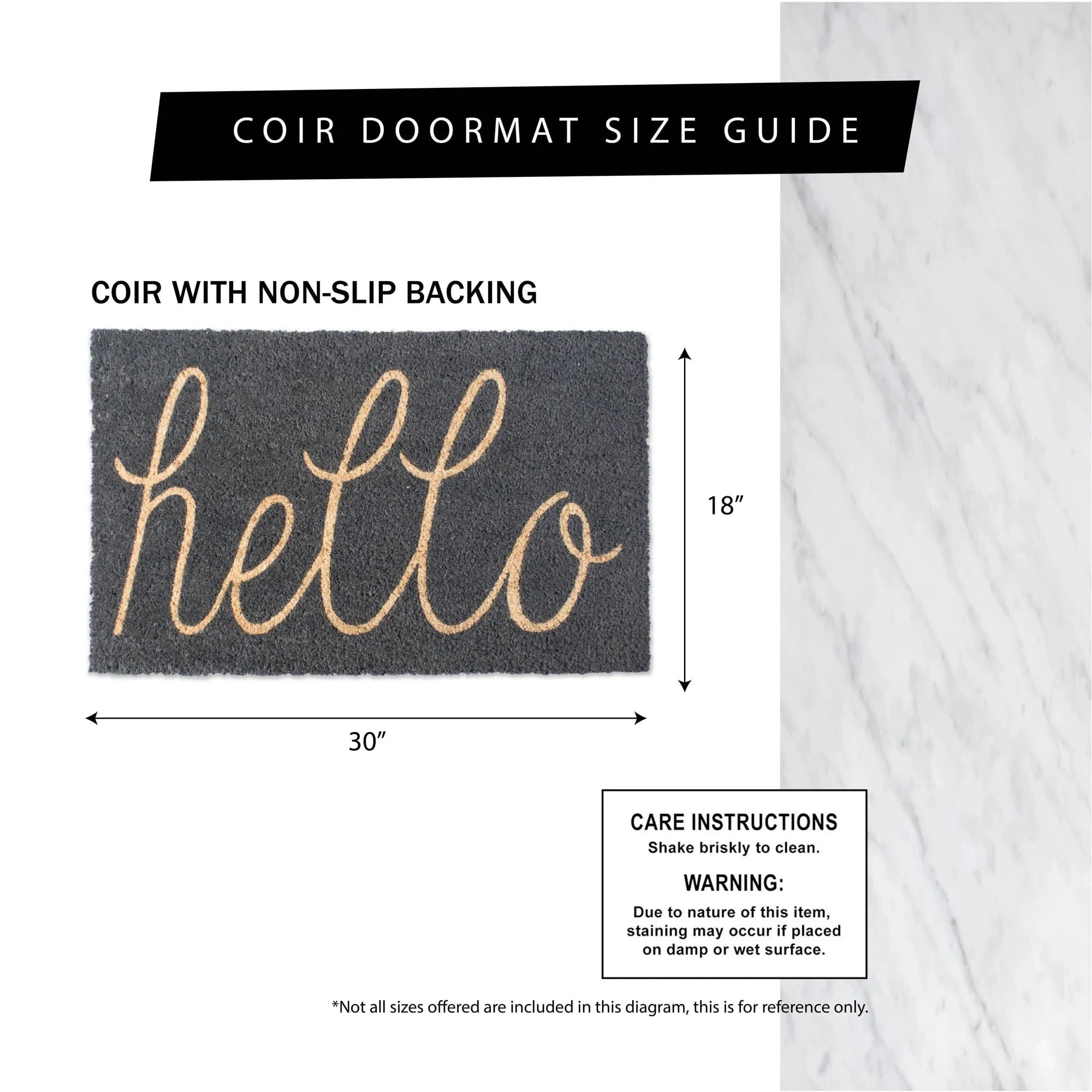 DII Christmas Holiday Doormat