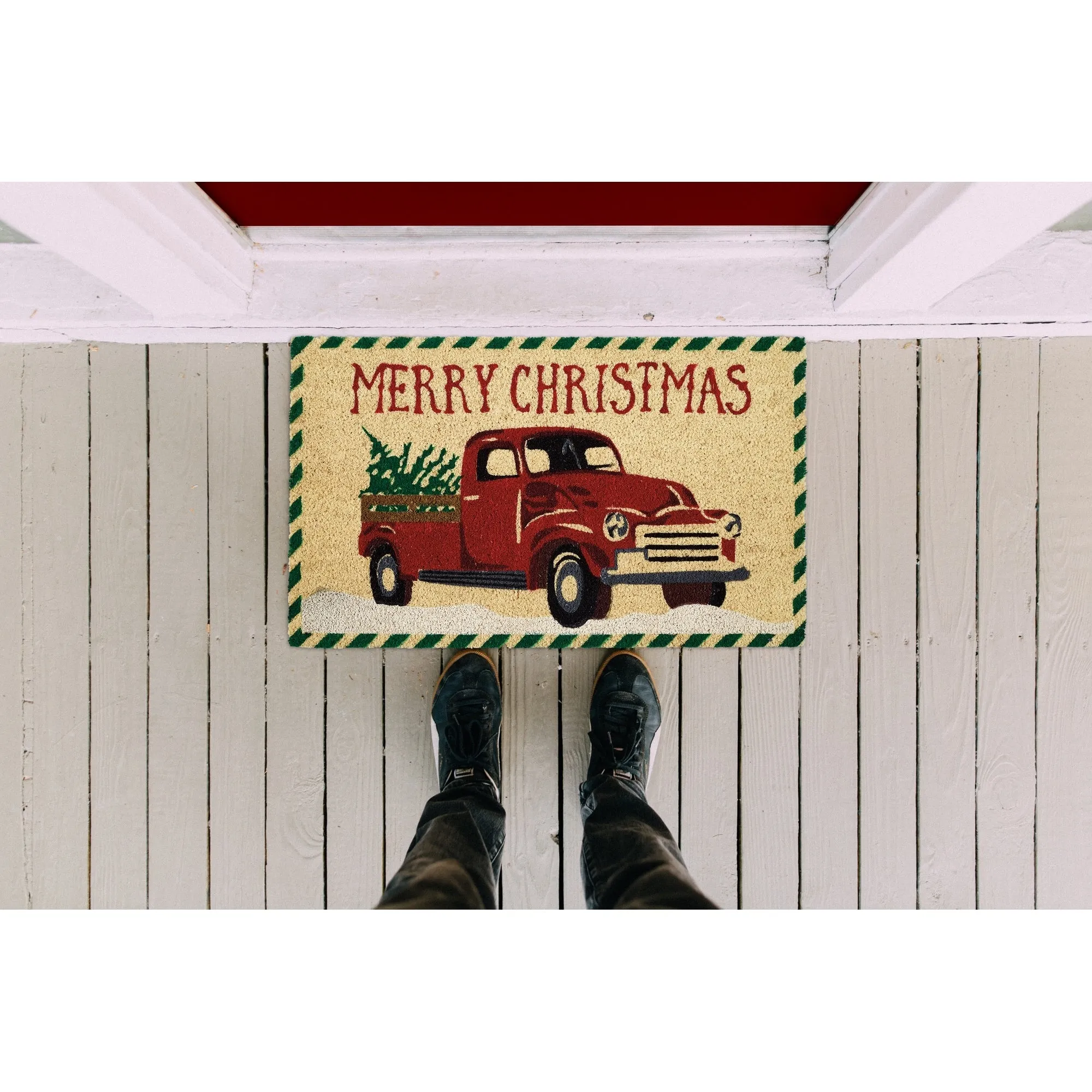 DII Christmas Holiday Doormat