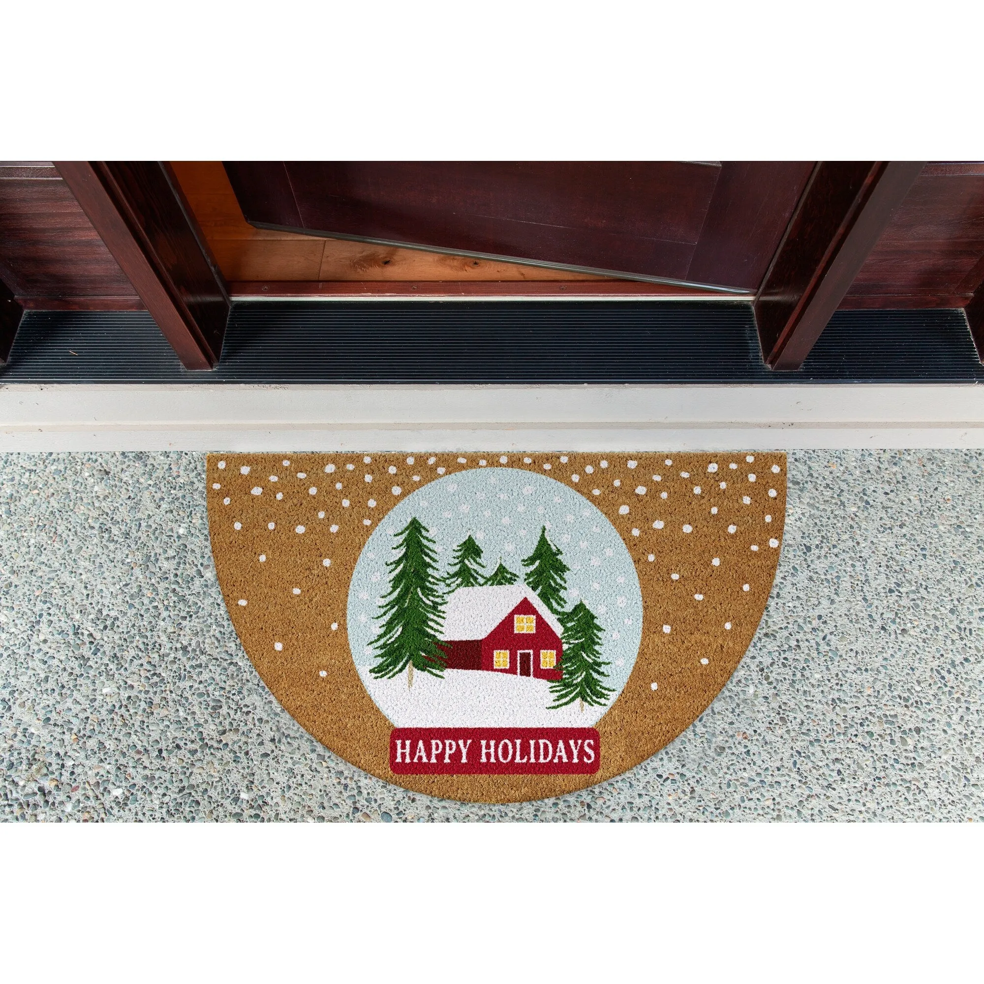 DII Christmas Holiday Doormat
