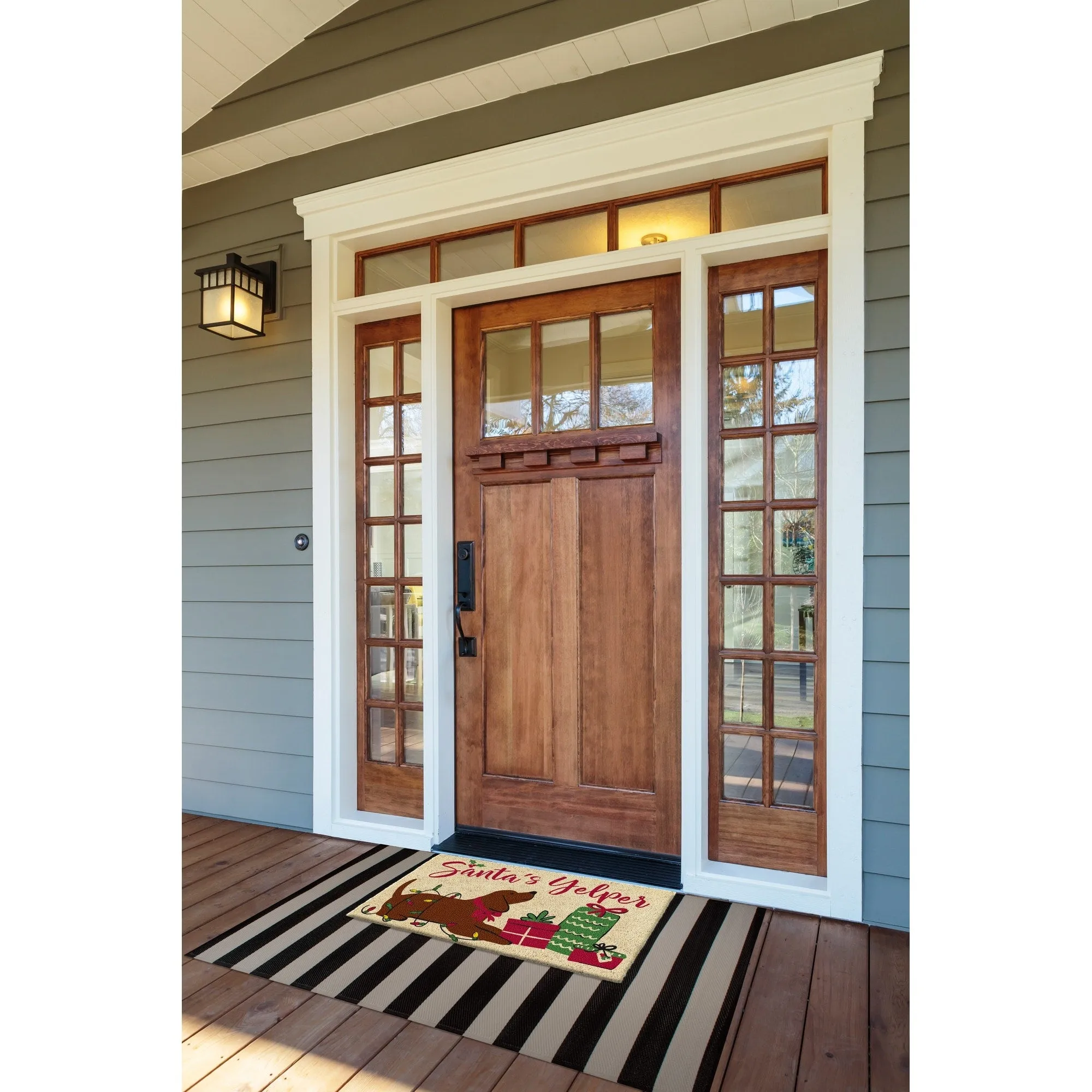 DII Christmas Holiday Doormat