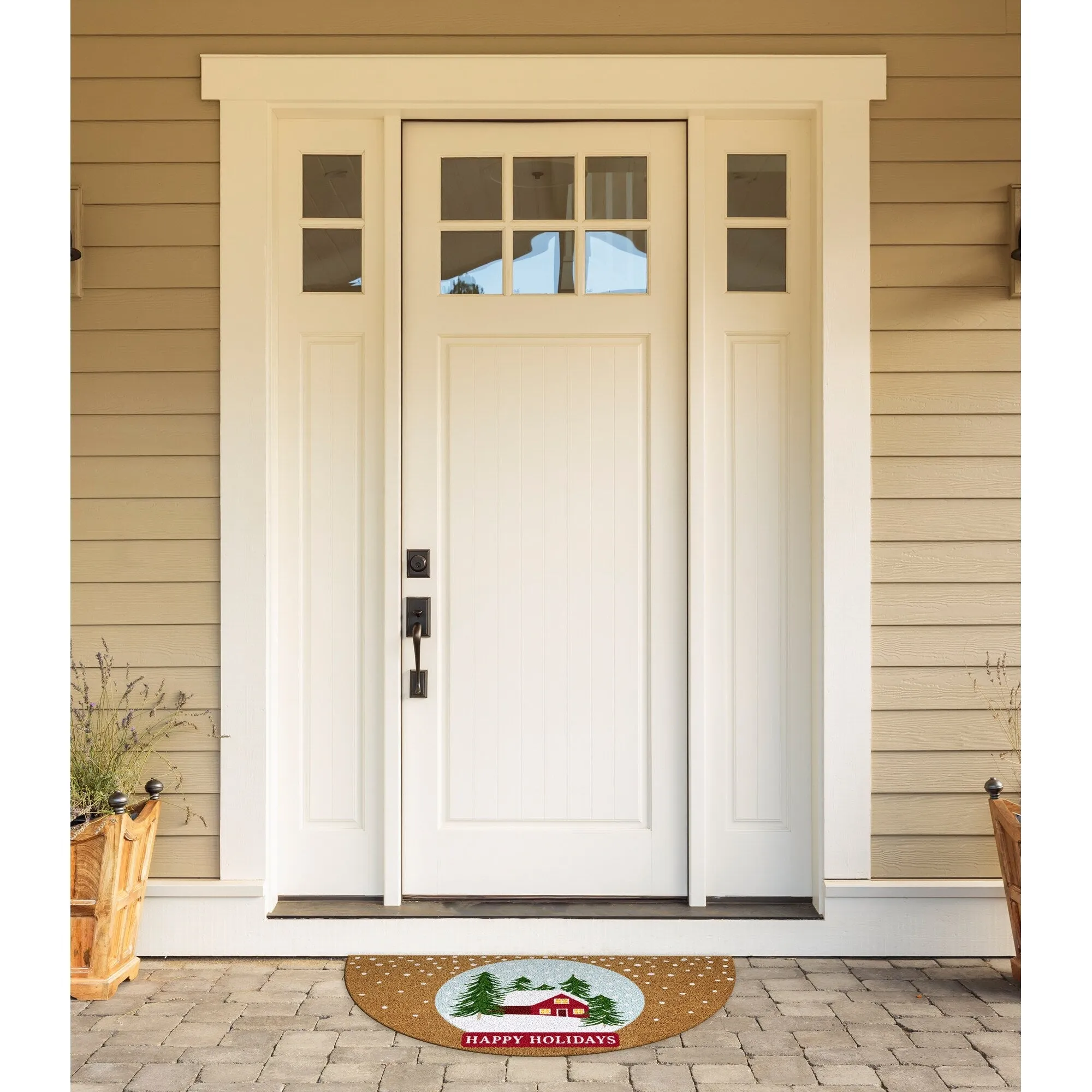 DII Christmas Holiday Doormat