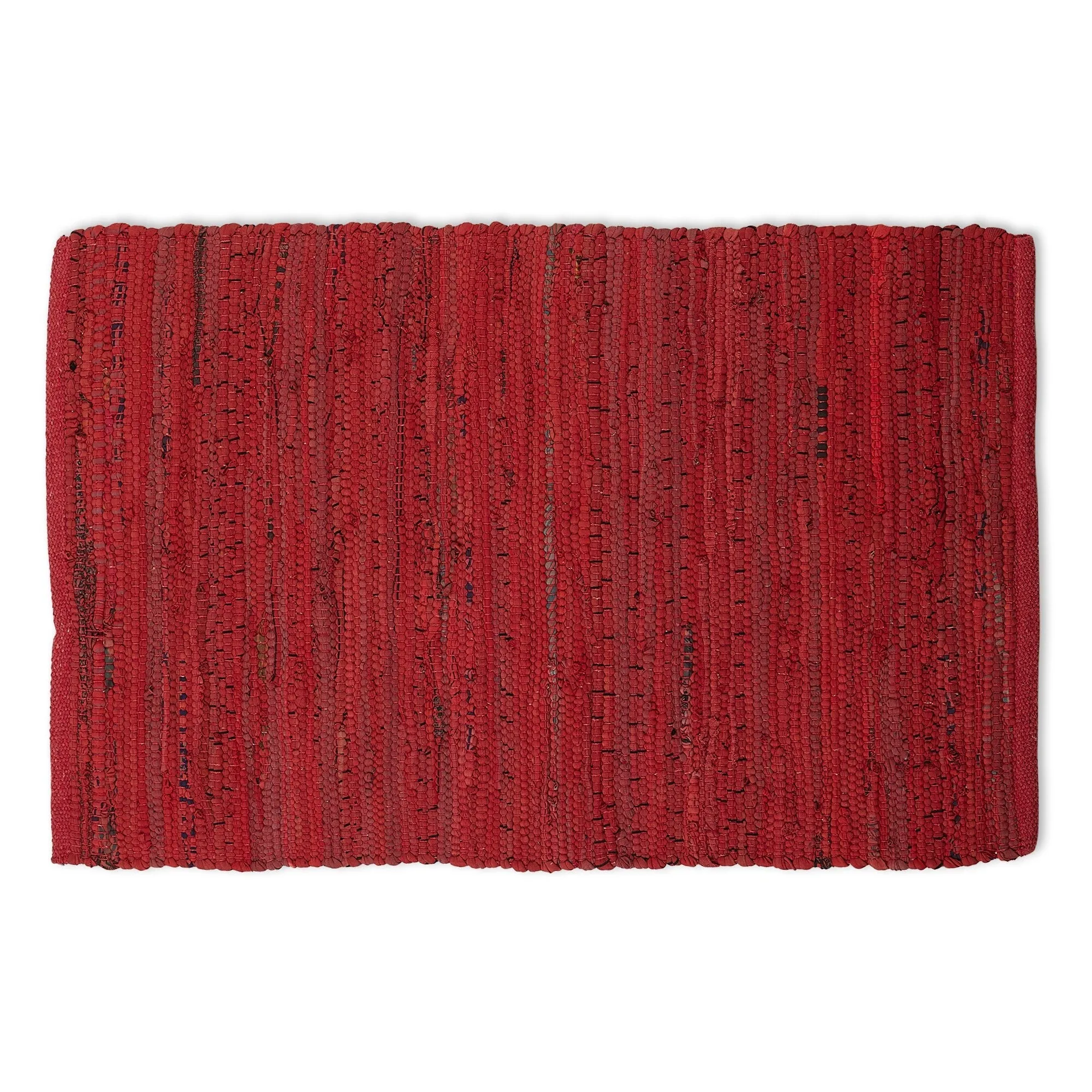 DII Recycled Fabric Striped Handmade Rag Rug