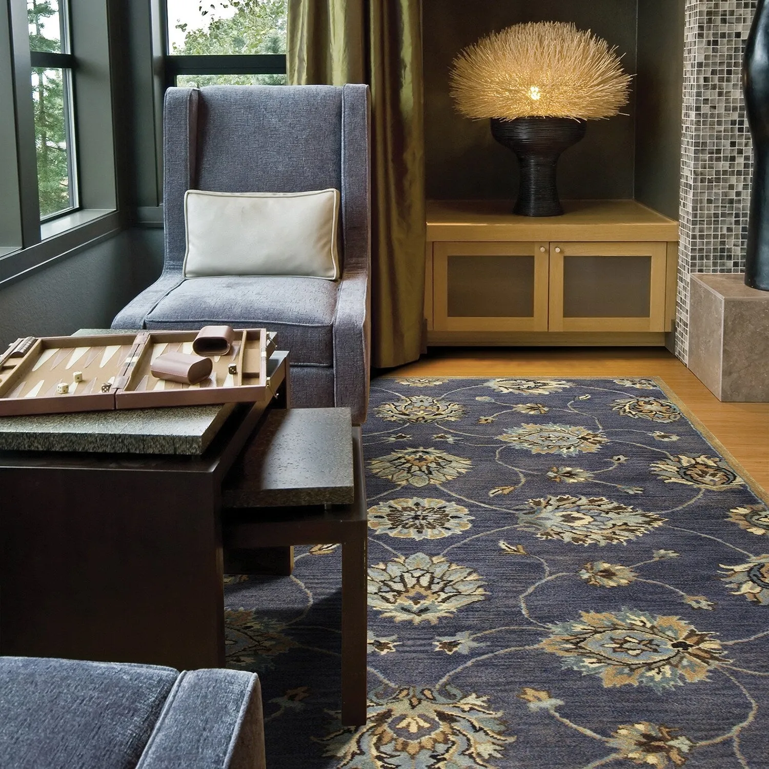 Domani Alexandria Classic Midnight Area Rug