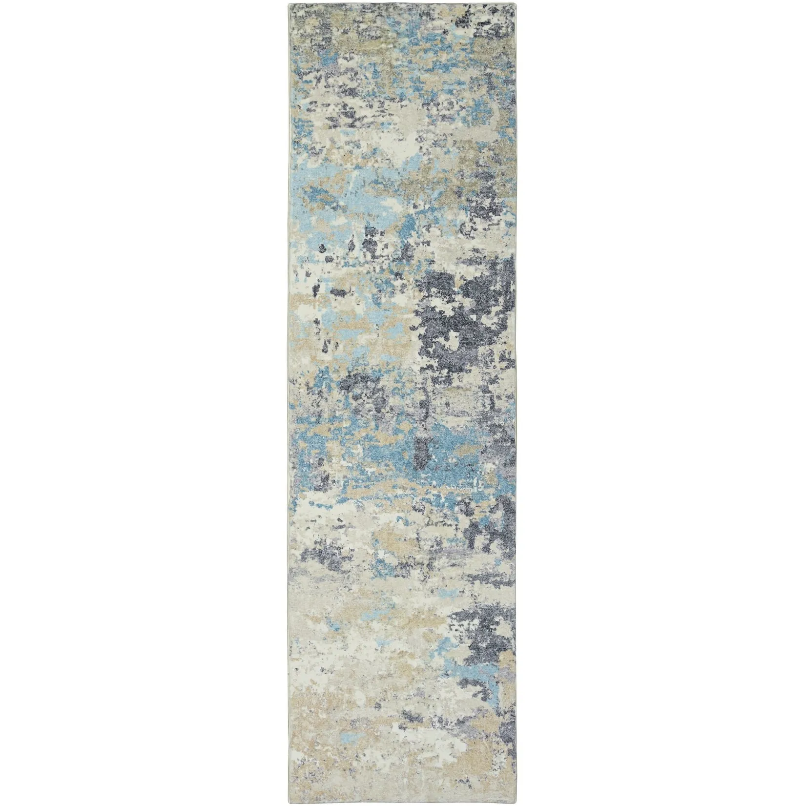 Domani Comfort Abstract & Contemporary Ombre Faux Fur Area Rug