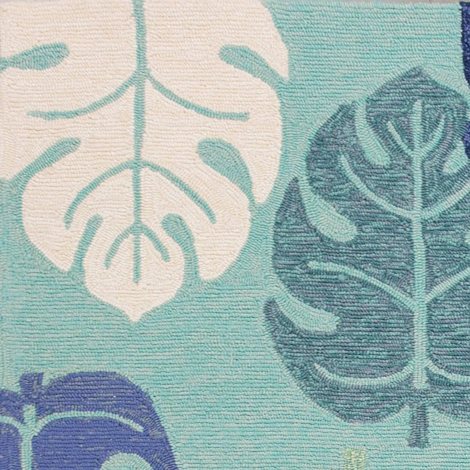 Domani Trails Tropical Blues Indoor / Outdoor Rug