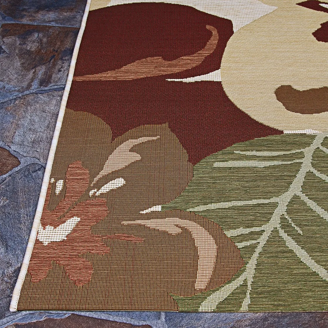 Dream Decor Rugs Gelato Giardino Indoor Outdoor Area Rug