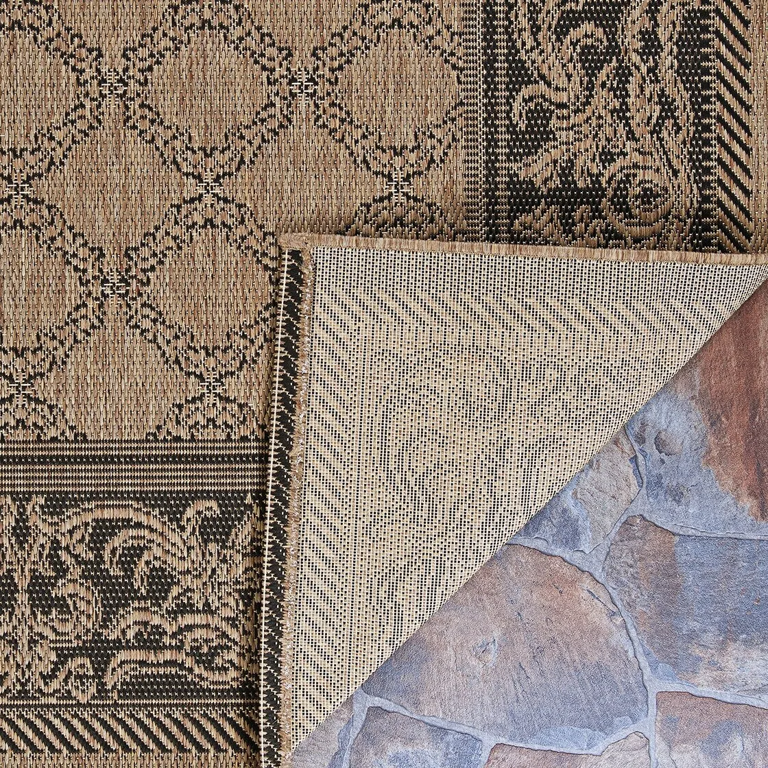 Dream Decor Rugs Pergola Garden Trellis Indoor Outdoor Area Rug