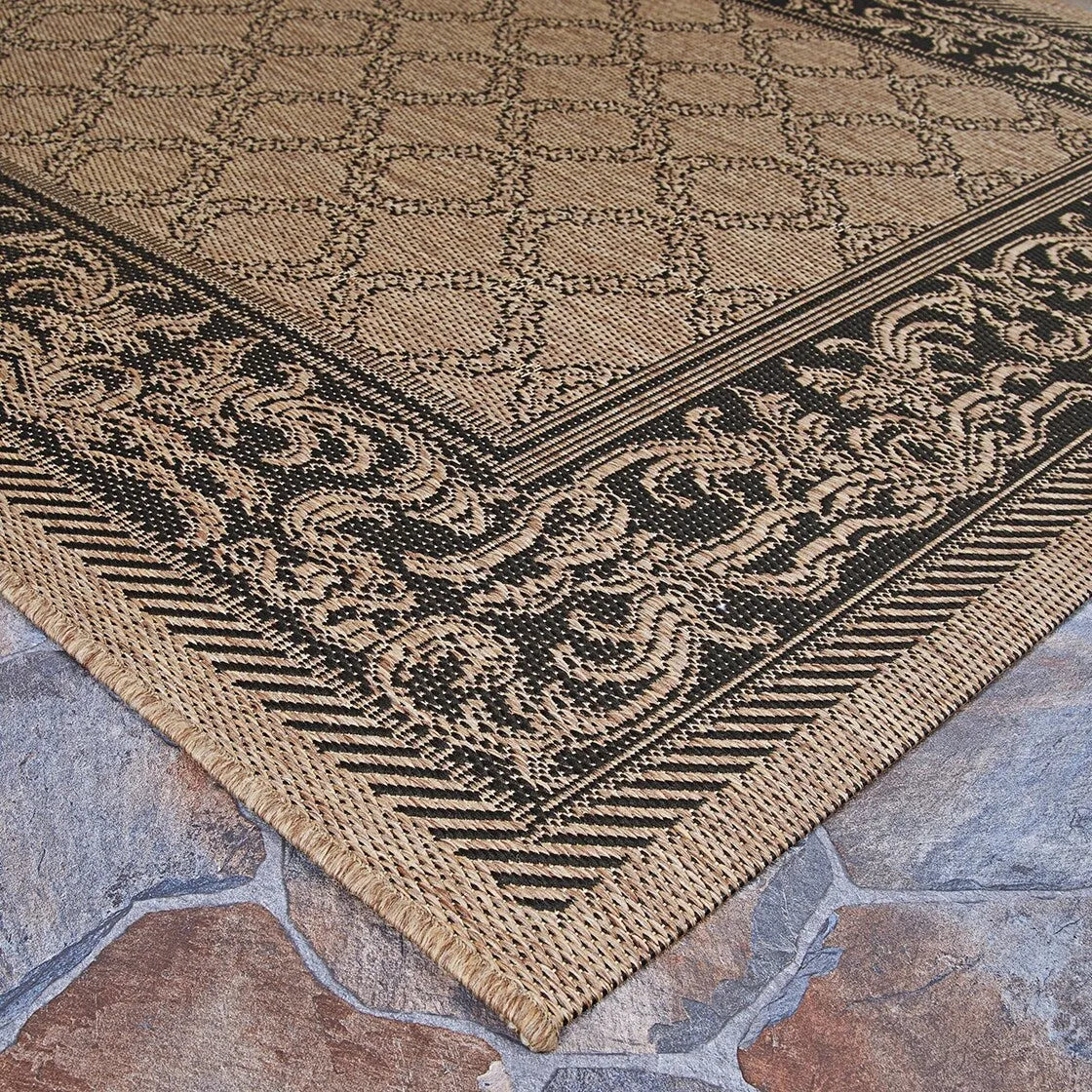 Dream Decor Rugs Pergola Garden Trellis Indoor Outdoor Area Rug