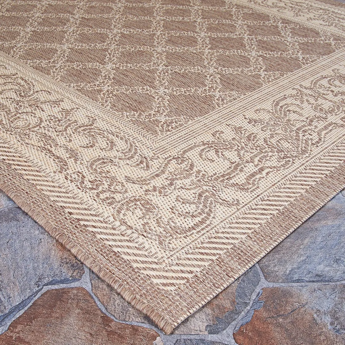 Dream Decor Rugs Pergola Garden Trellis Indoor Outdoor Area Rug