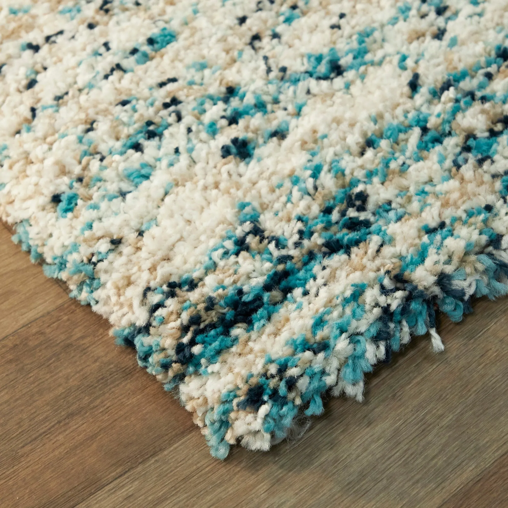 Eastleigh Coastal Ombre Shag Area Rug