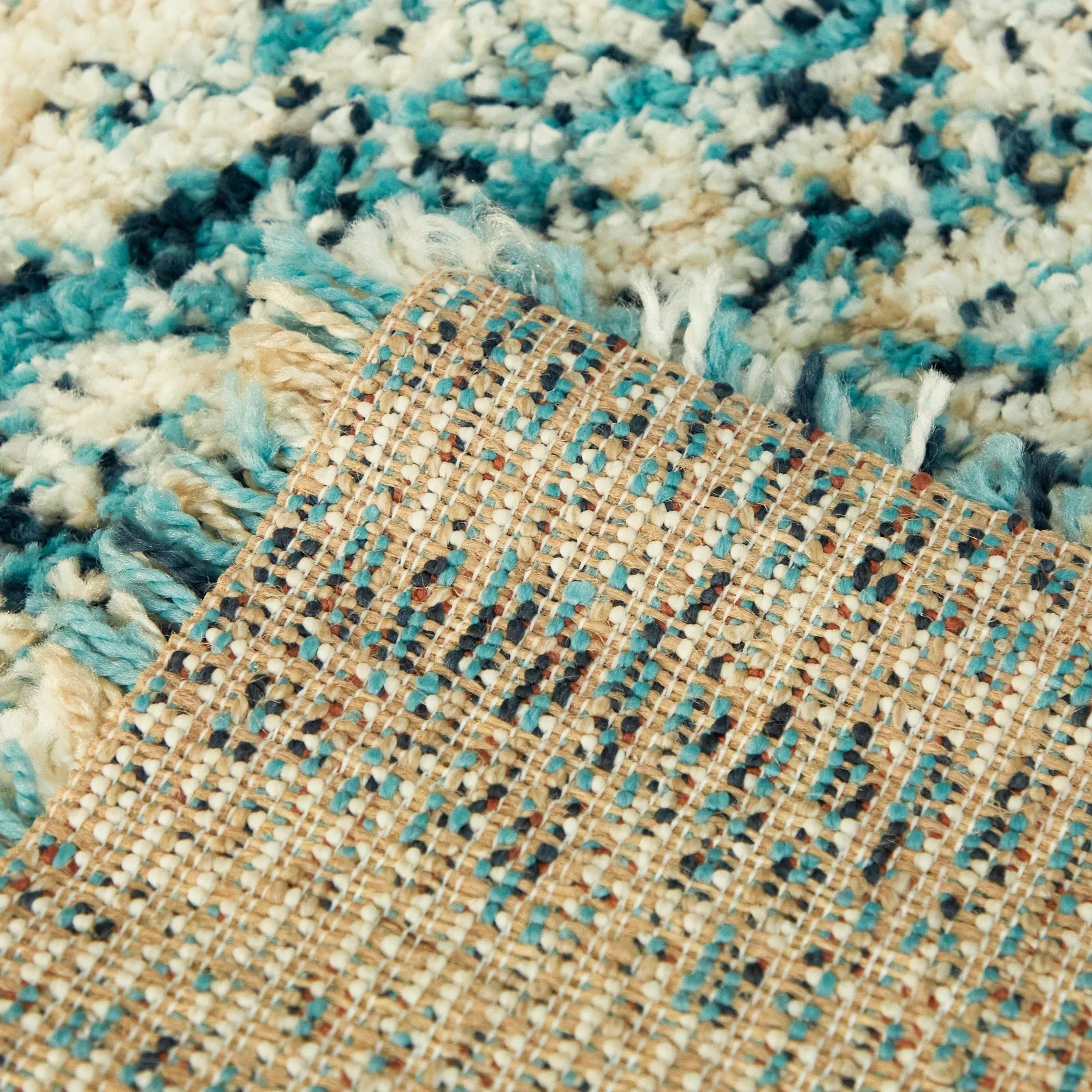 Eastleigh Coastal Ombre Shag Area Rug