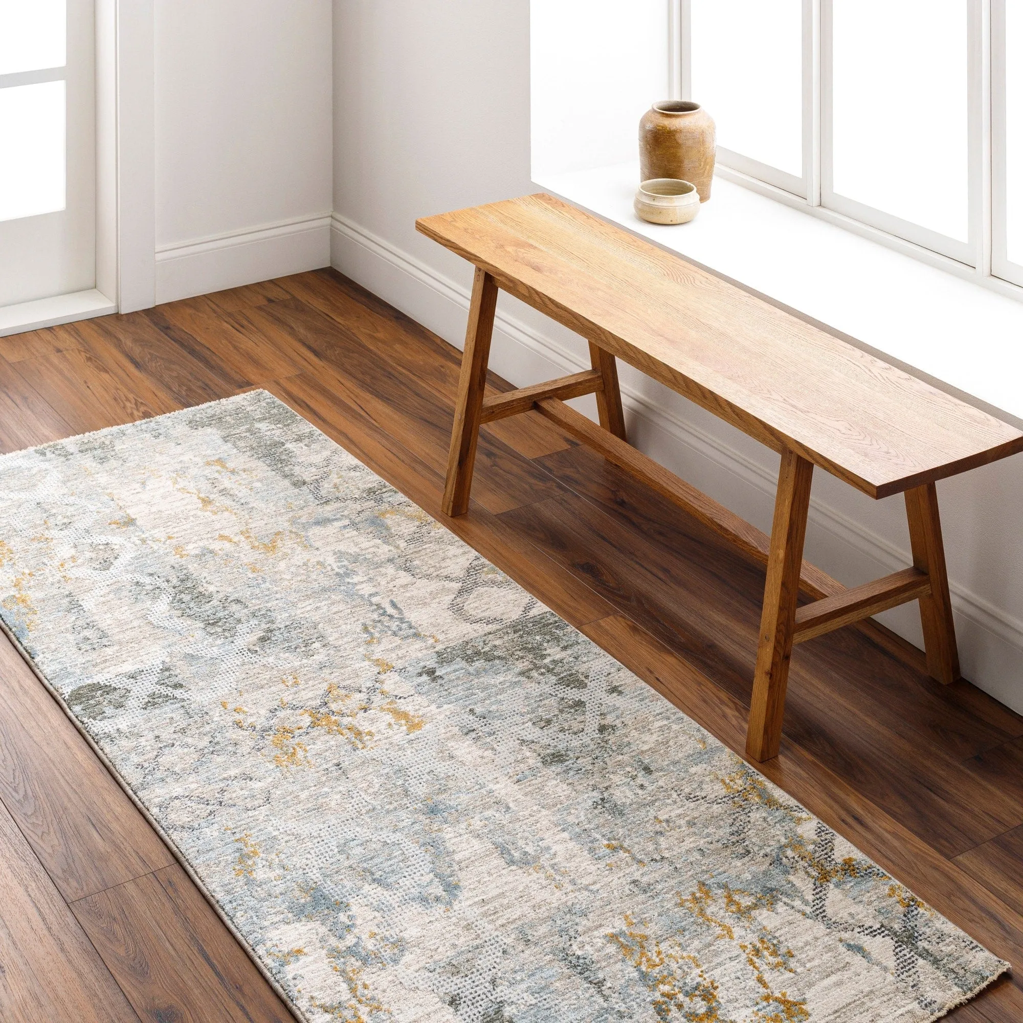 Ellen Mid-Century Modern Area Rug