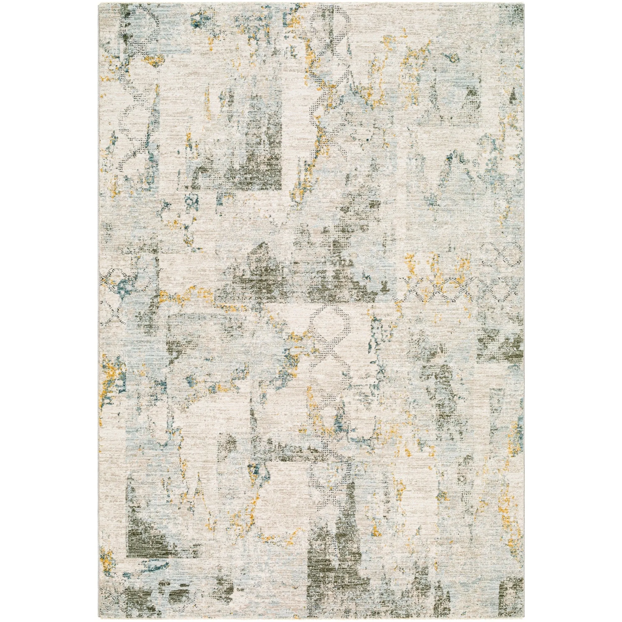 Ellen Mid-Century Modern Area Rug