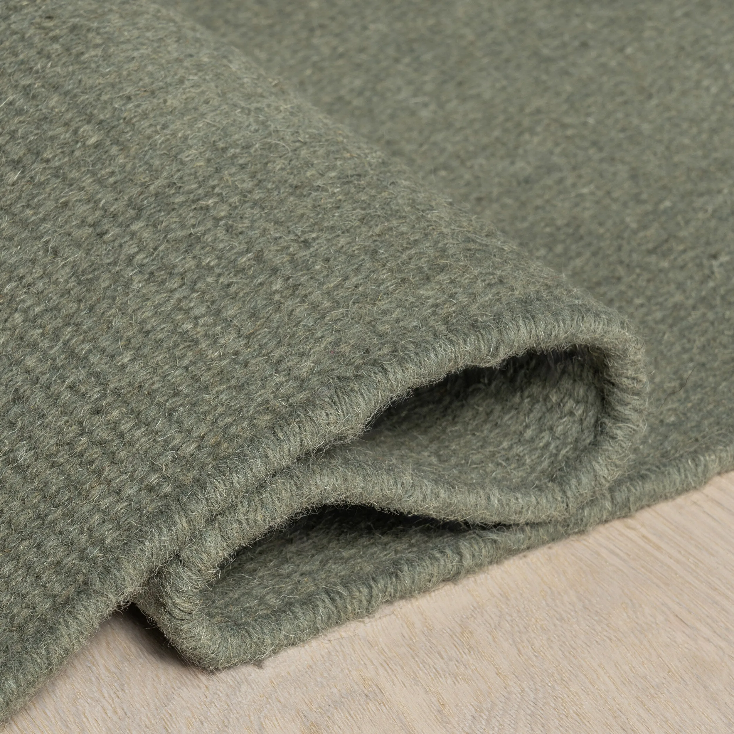 Elowen Double Striped Wool Area Rug