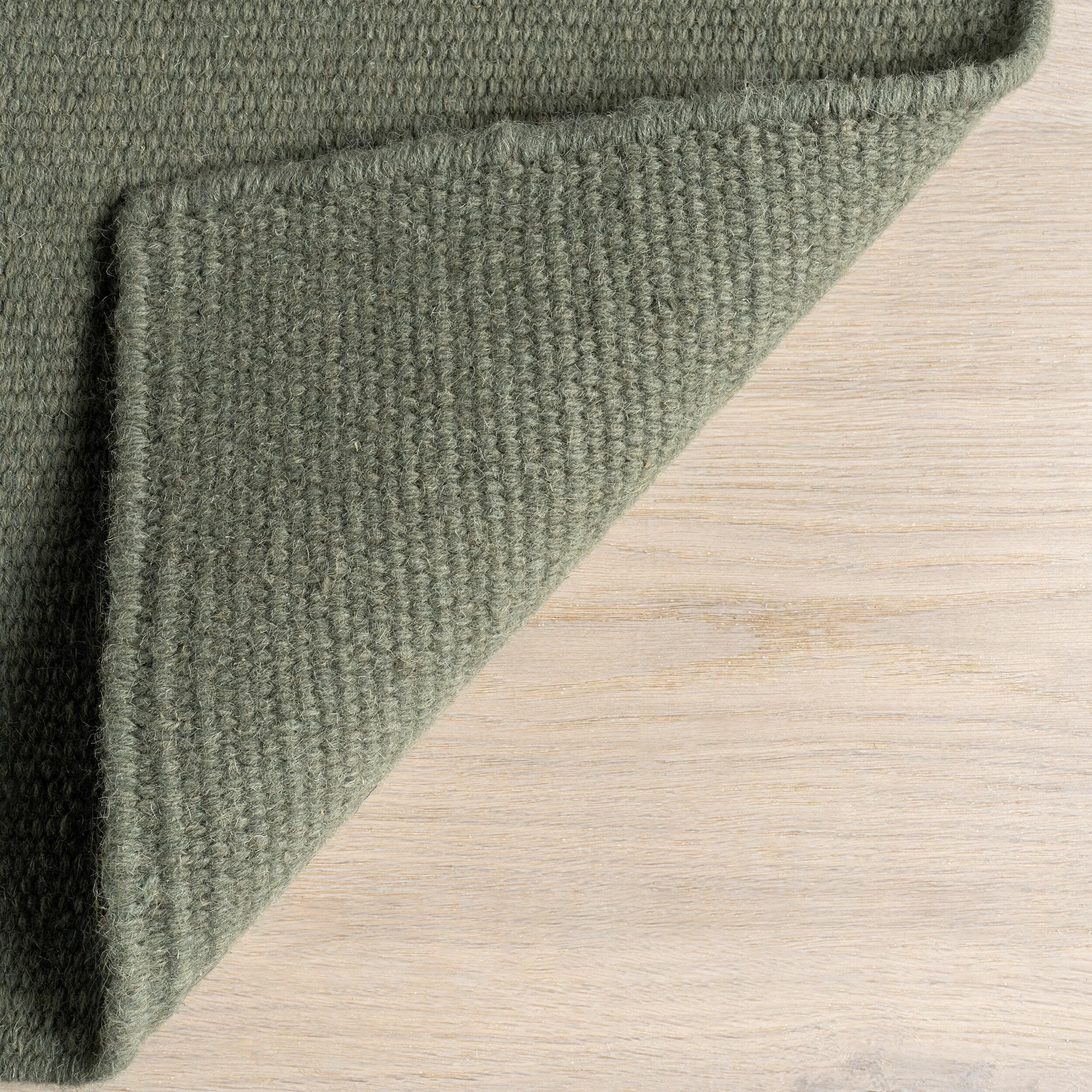 Elowen Double Striped Wool Area Rug