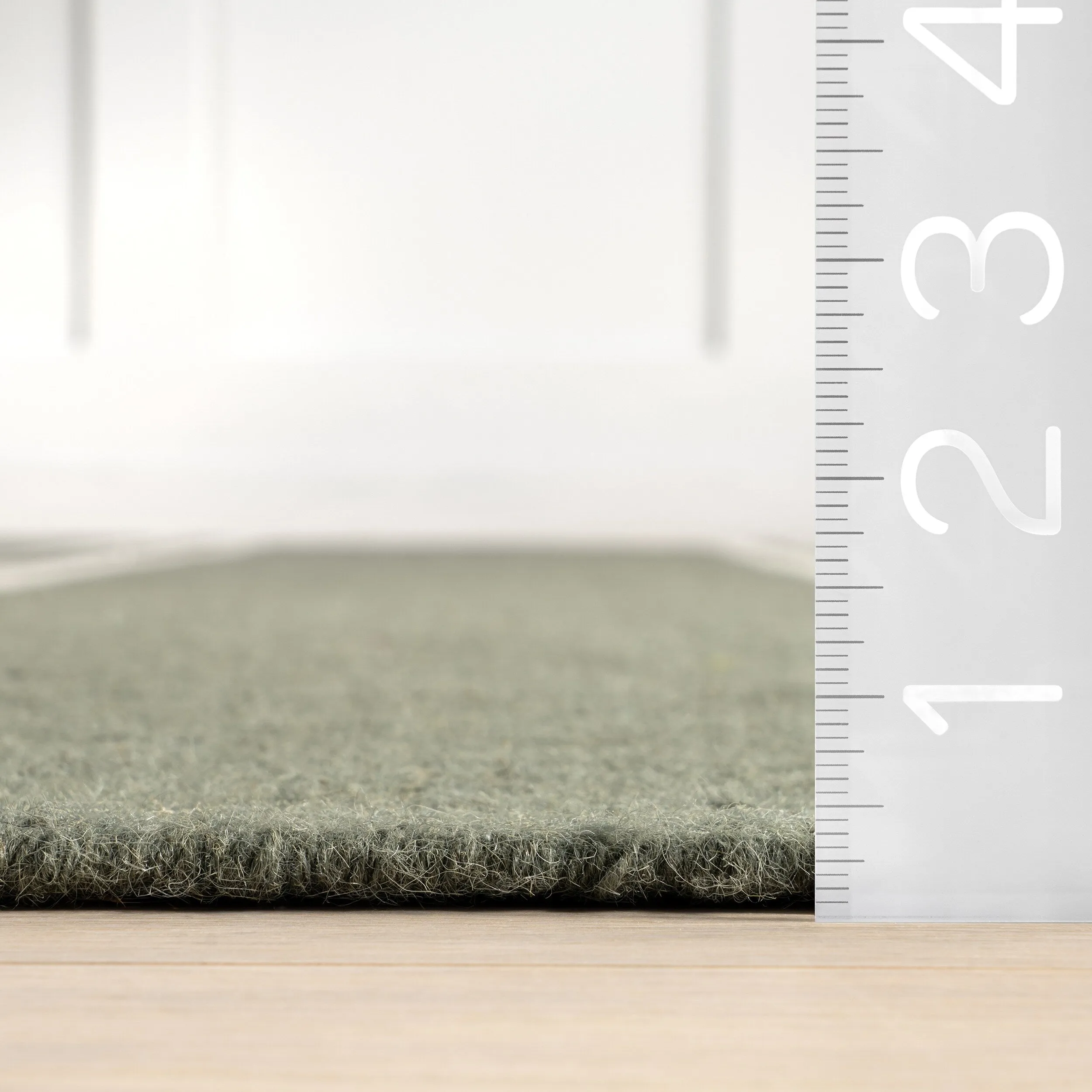Elowen Double Striped Wool Area Rug