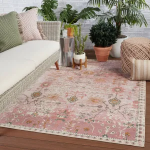 Elva Indoor/ Outdoor Oriental Area Rug