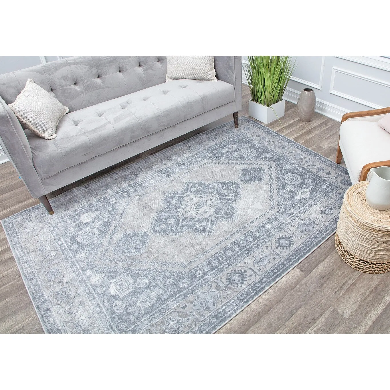 Emali Vintage Geometric Area Rug by Rugs America