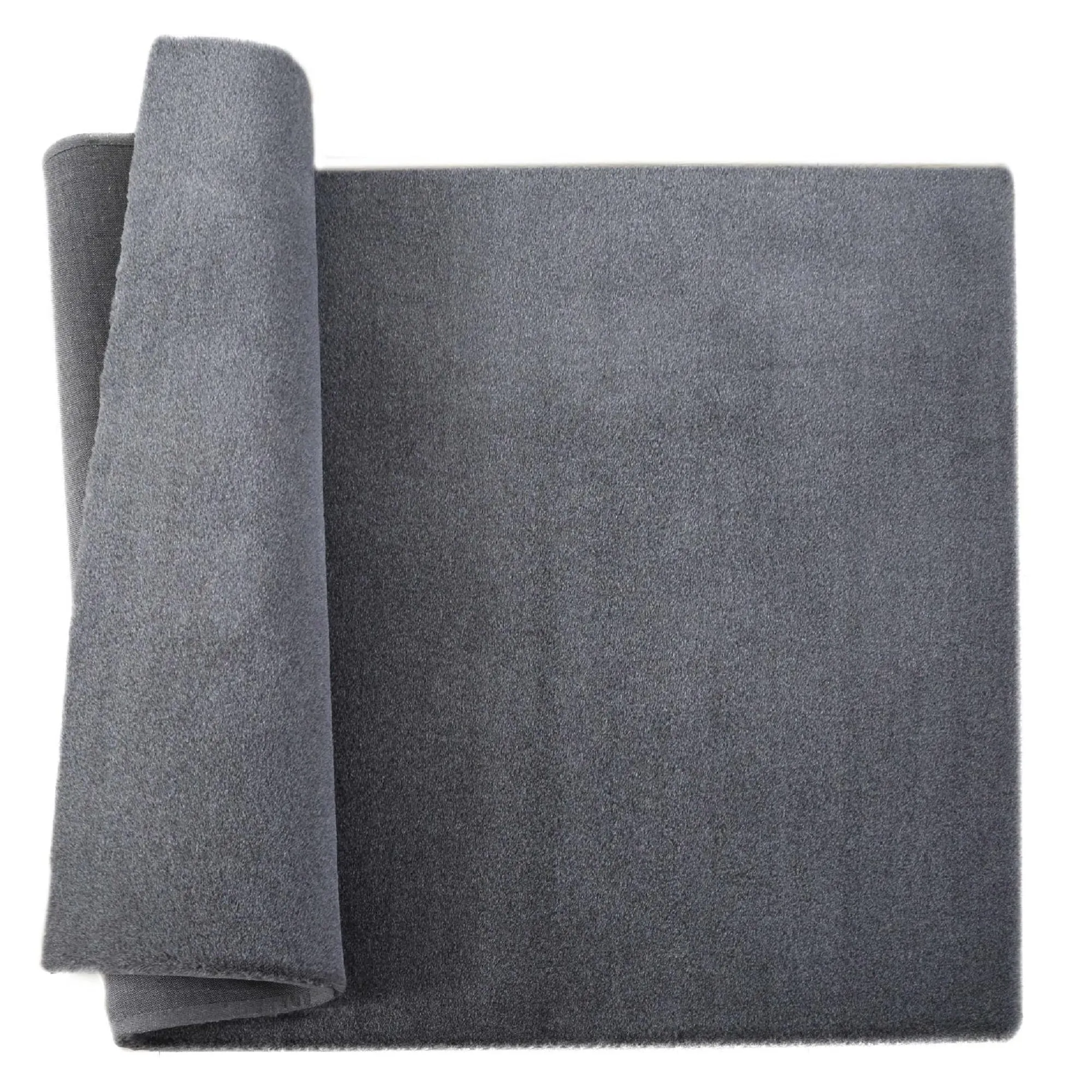 Emma Collection Thick Solid Color Area Rug