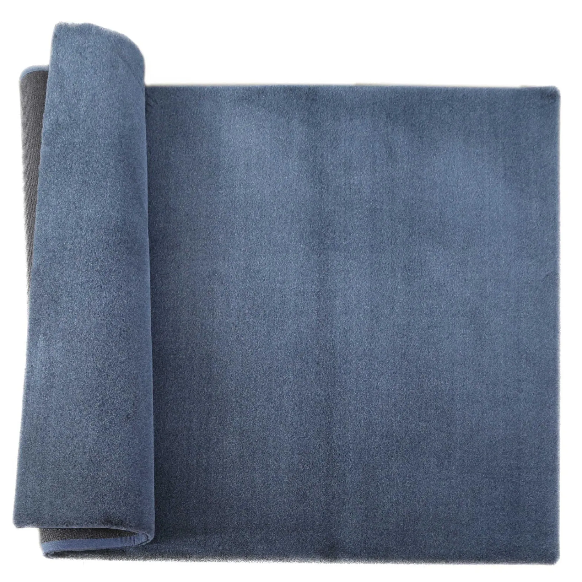 Emma Collection Thick Solid Color Area Rug