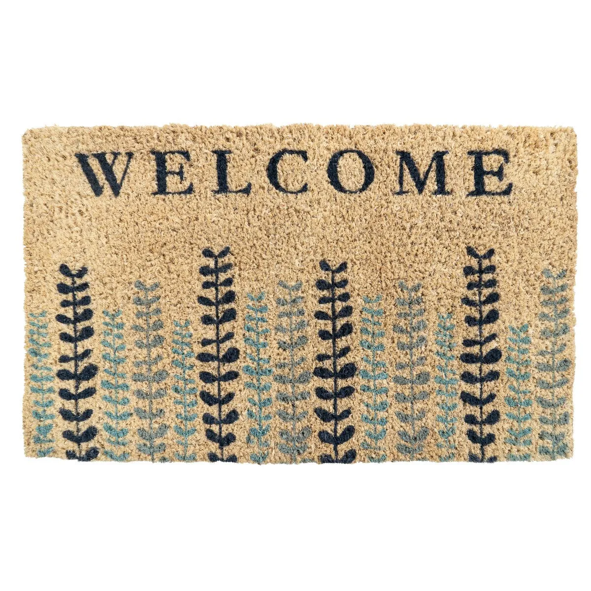 Entryways Eucalyptus Handwoven Coconut Fiber Doormat